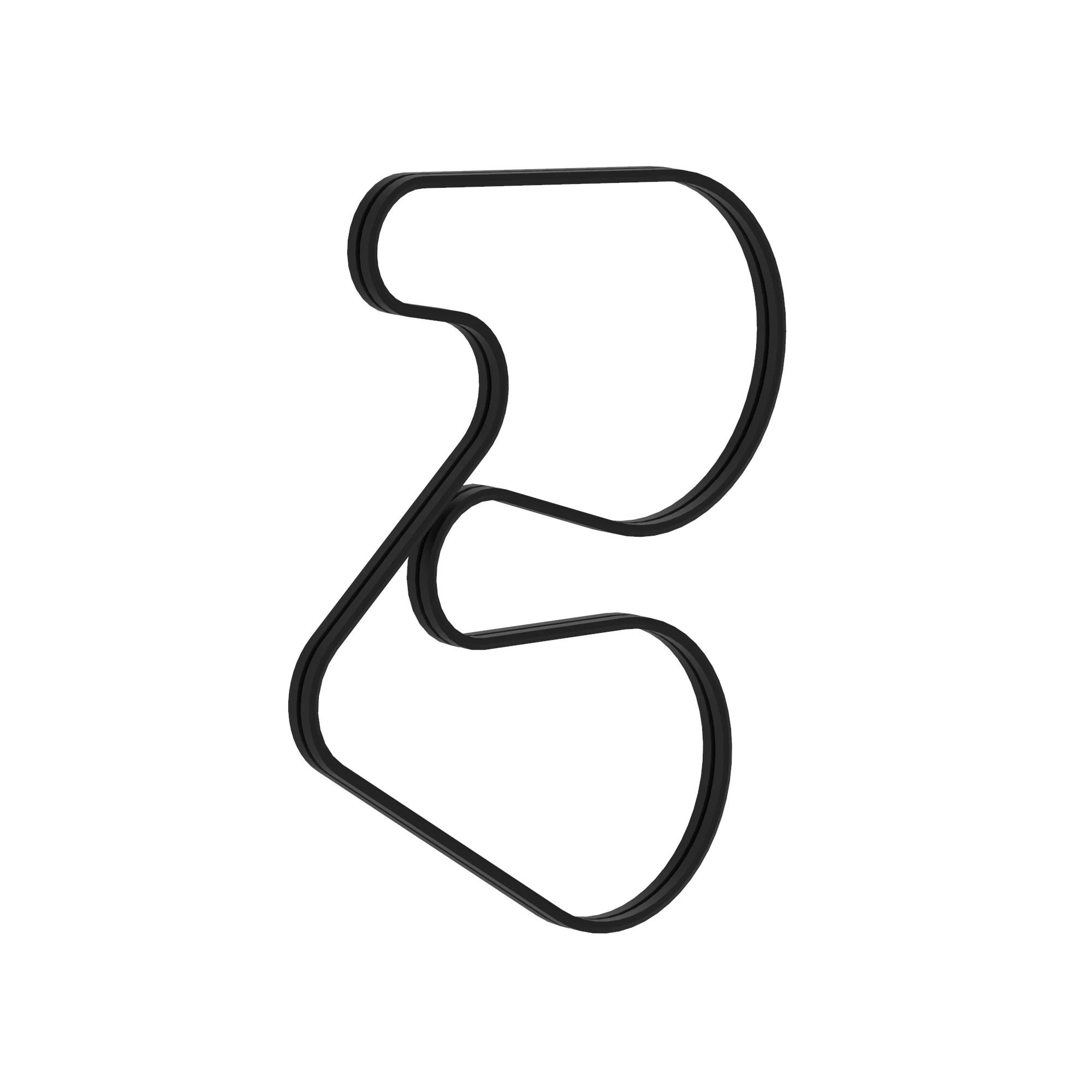 John Deere Cleaner Drive Belt Set, Effective Length 3544 mm (139.5 inch) - AKK14894