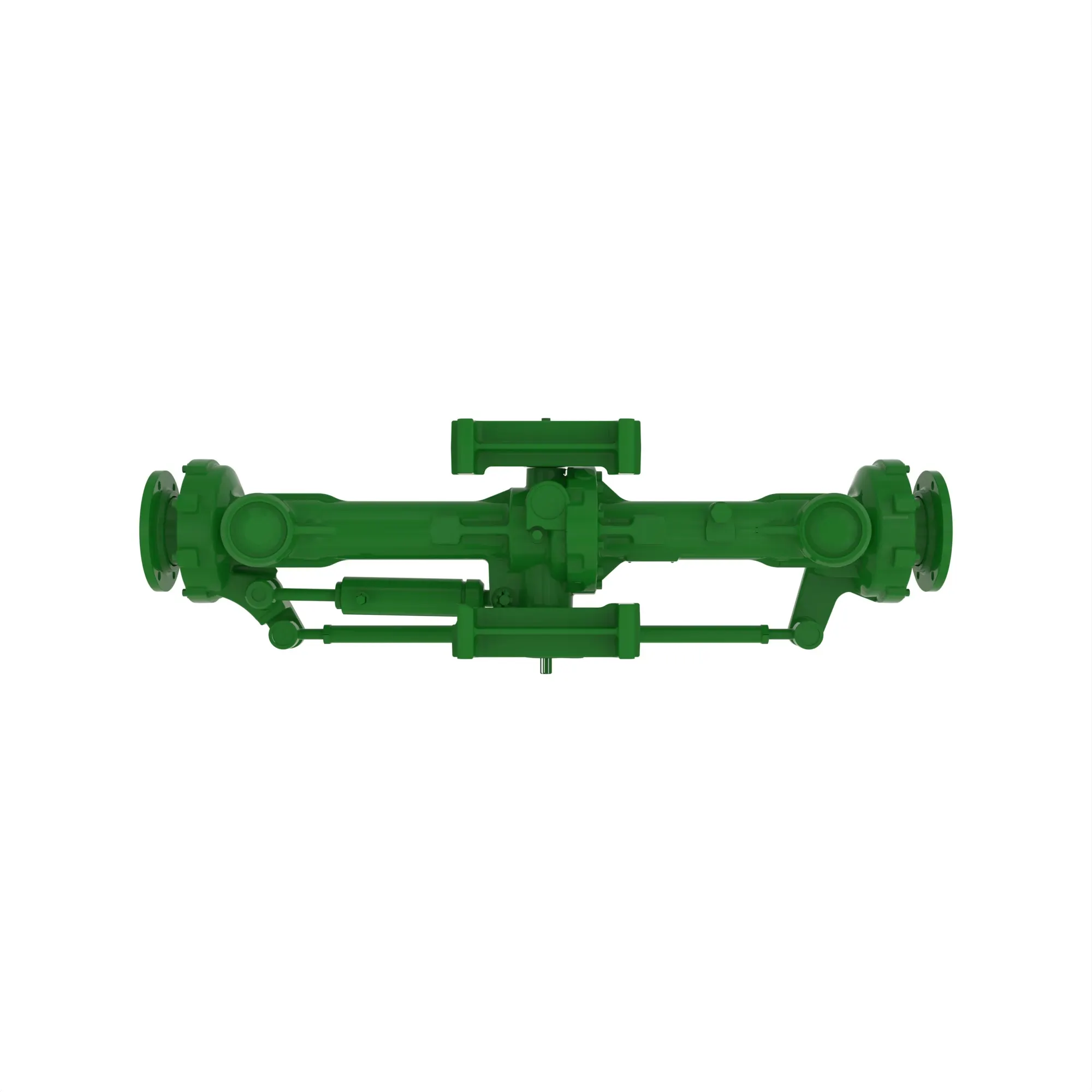 FRONT AXLE, MFWD