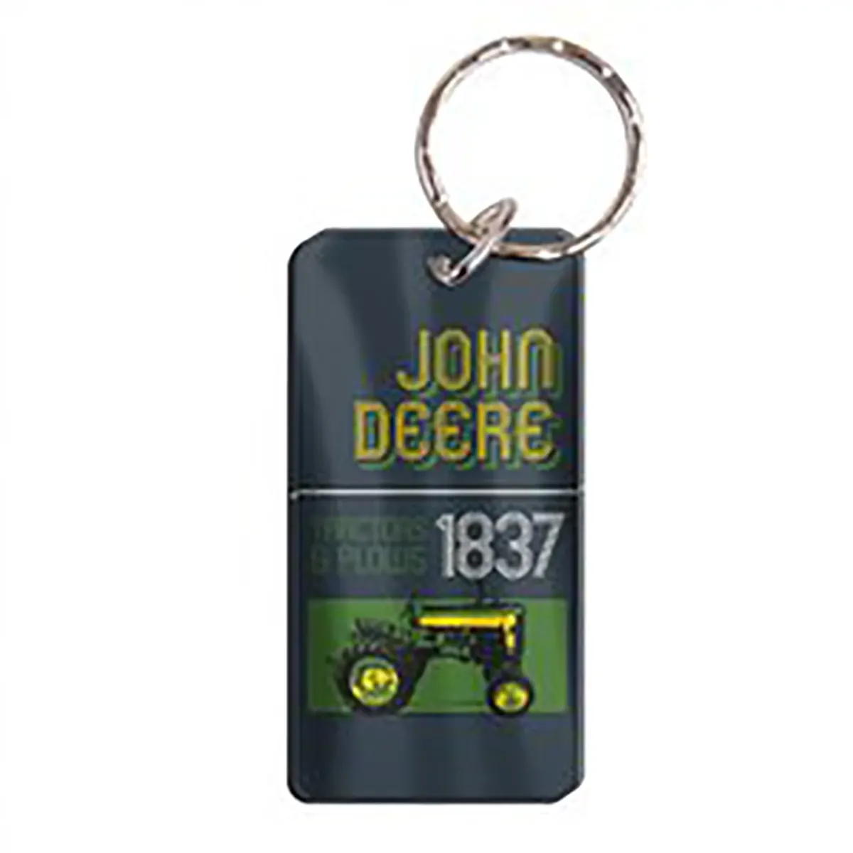 "1837 Tractor Keychain"