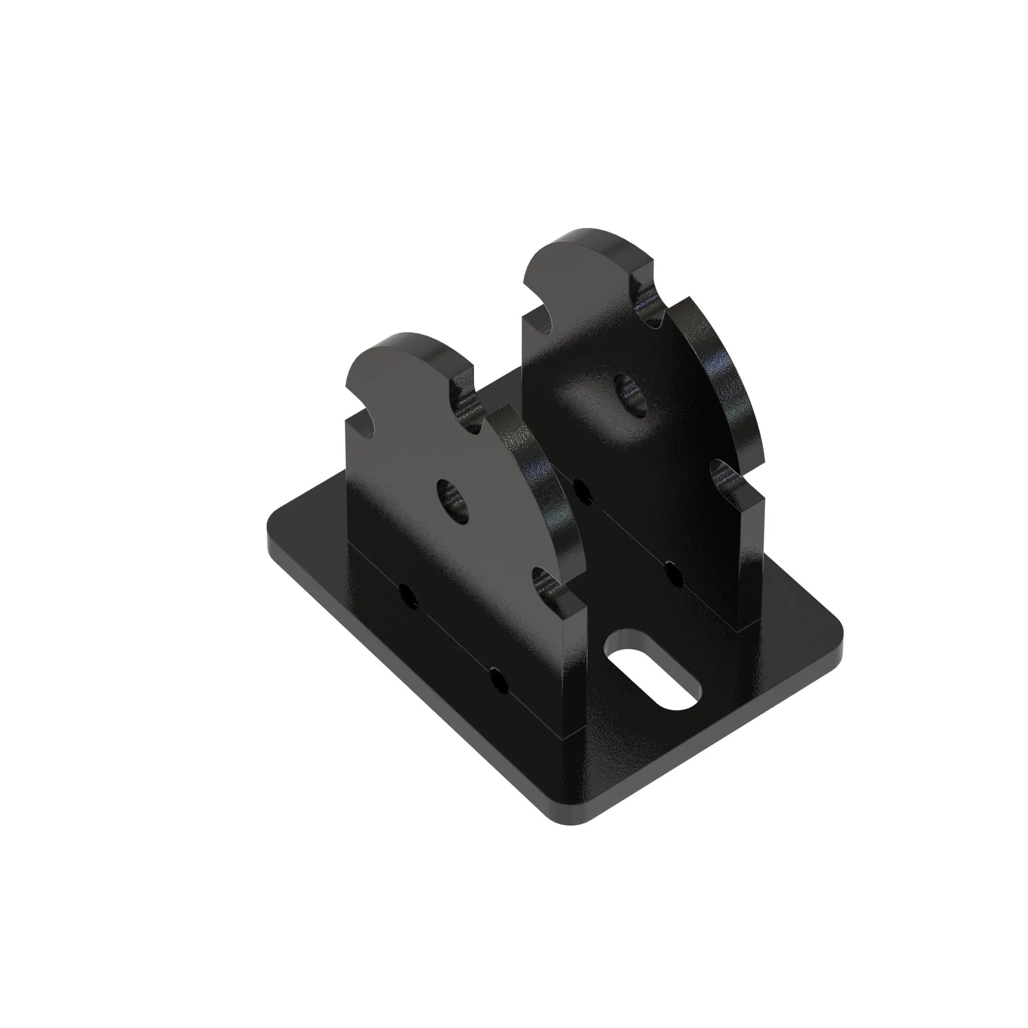 John Deere Angle Broom Stand Assembly - T413934