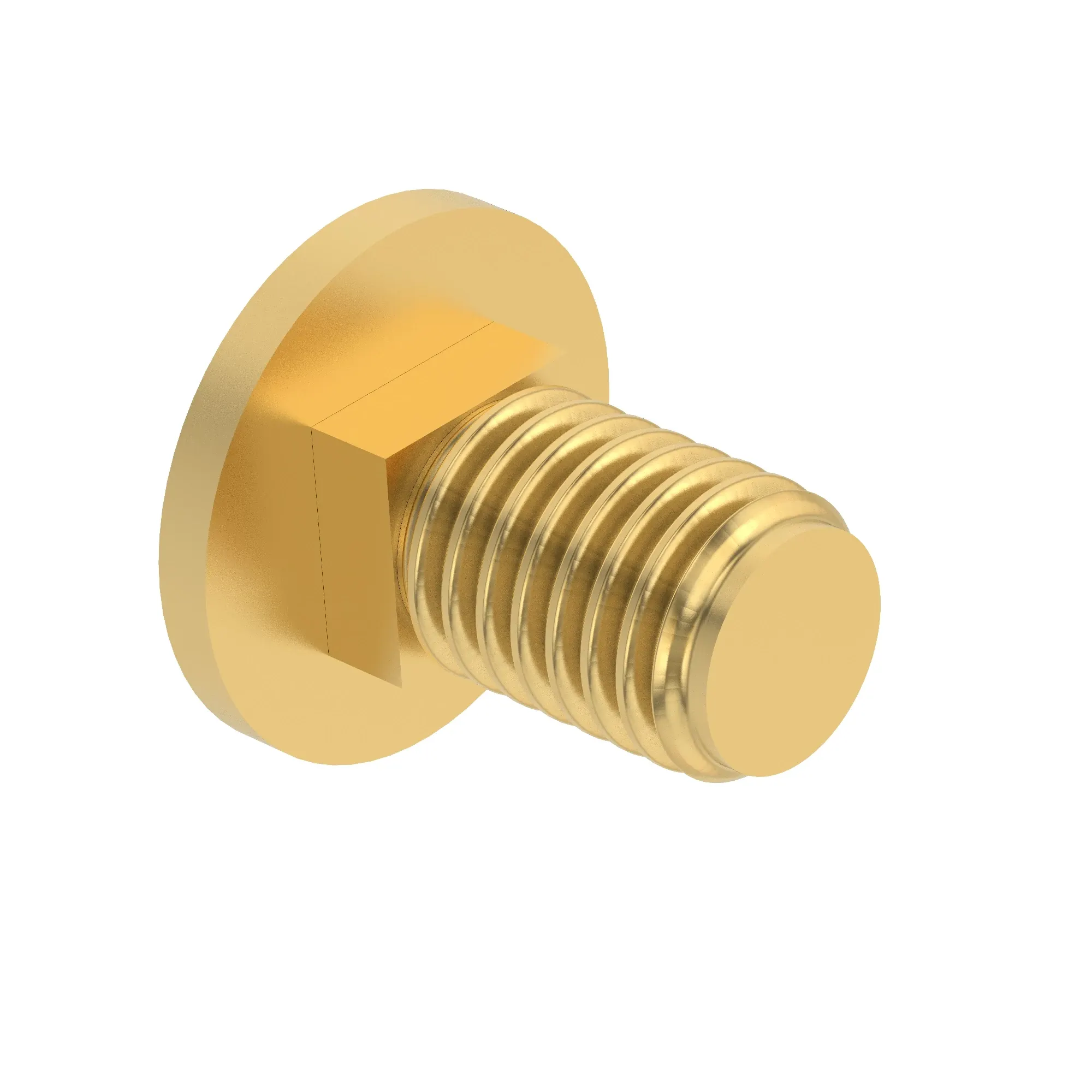 Bolt, Round Head Short Square Neck