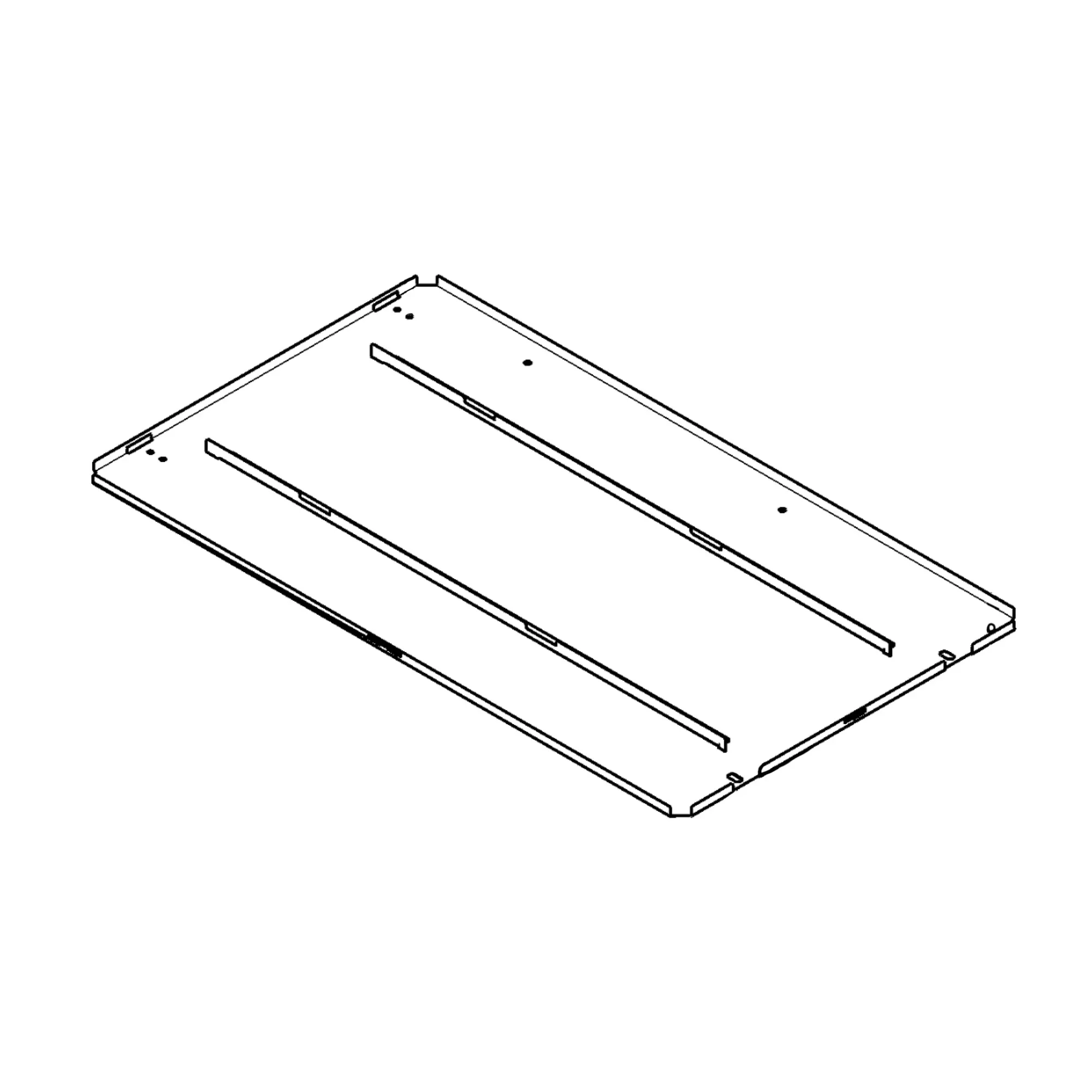 John Deere Hagie Rear Tall Crop Shield Guard - 5HG660569