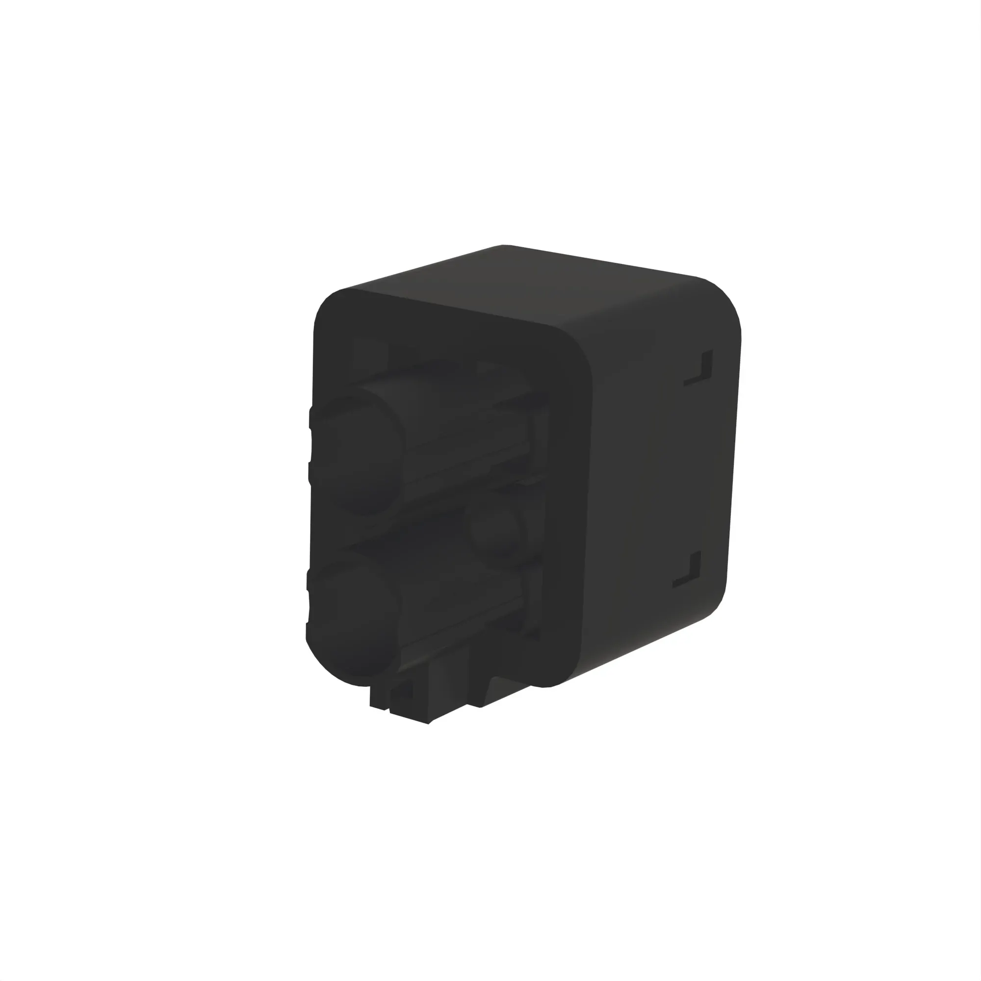 CONN FCI APEX150 8W FS BLK PLSTC