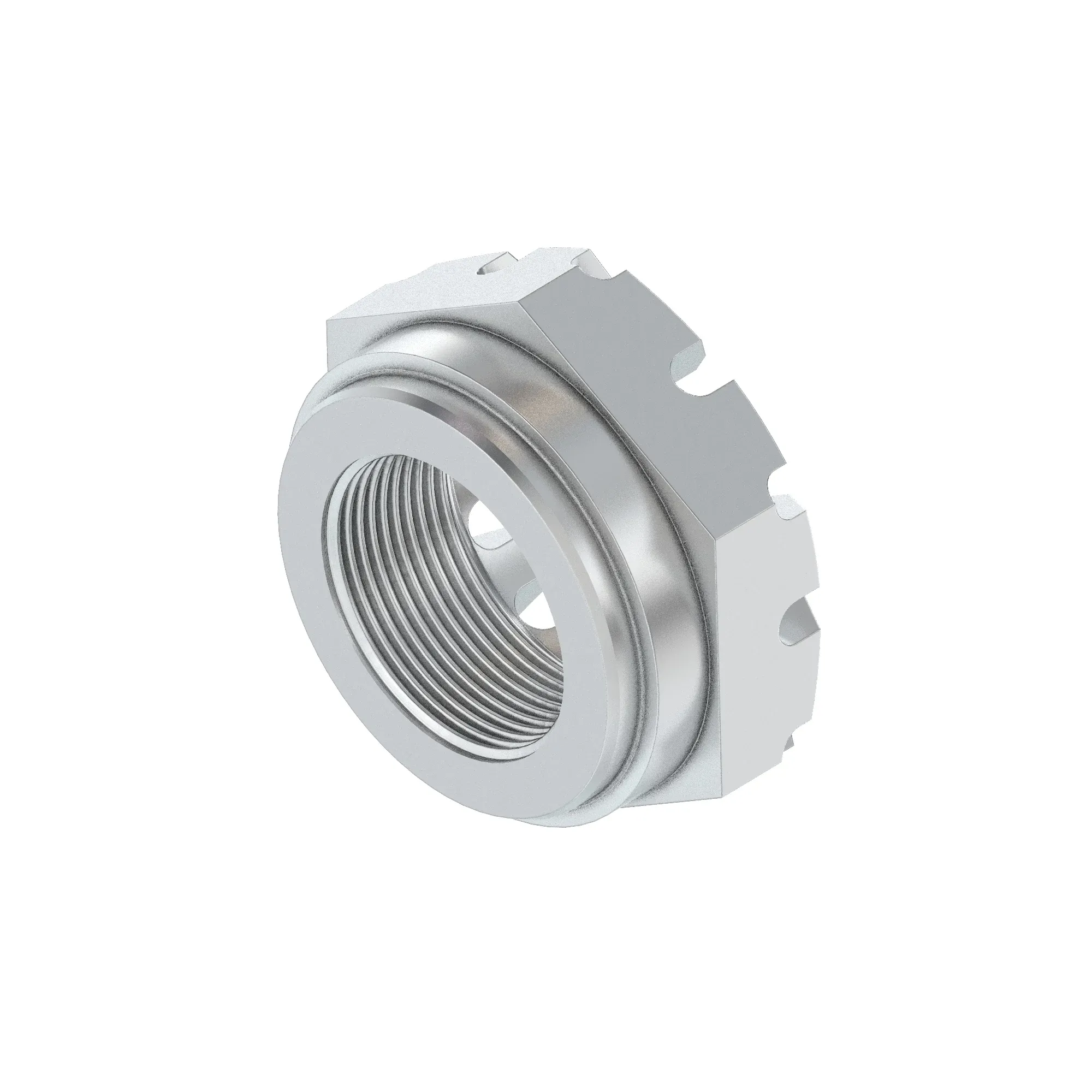 John Deere Hexagonal Slotted Nut, 31.75 mm (1-1/4") - T137932