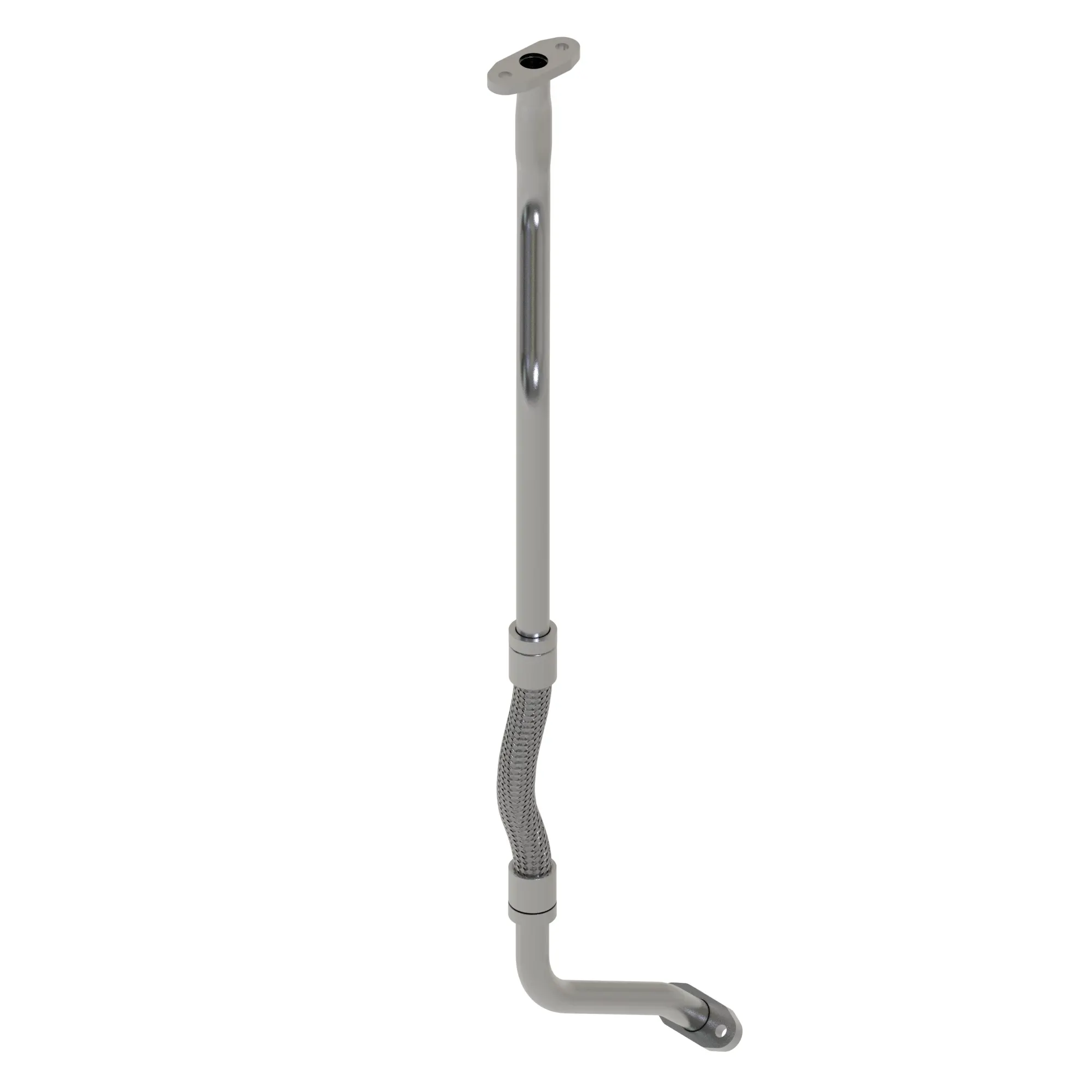 John Deere High Pressure Turbocharger Drain Oil Line - DZ119905