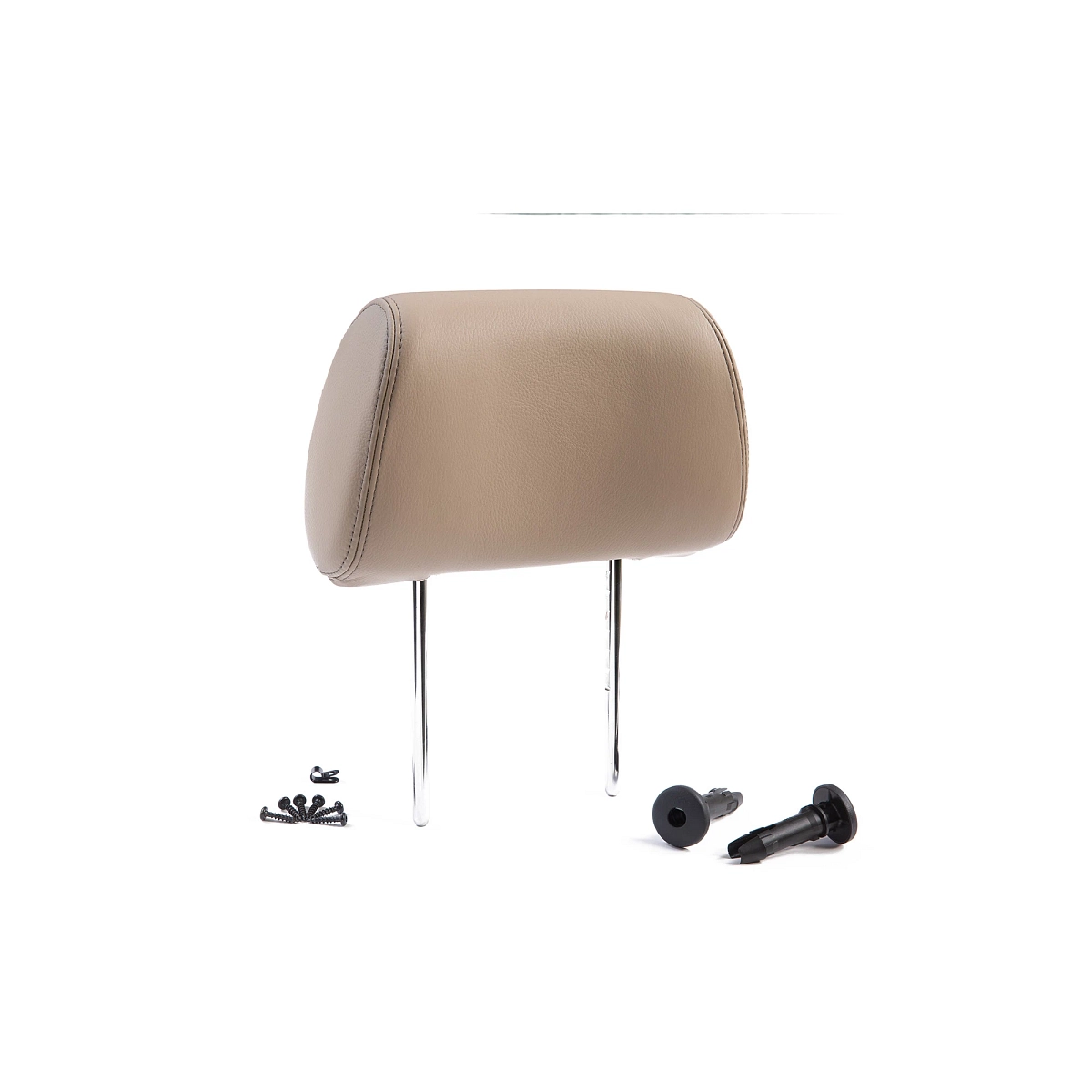 SEAT BACK, HEADREST, PREM LTHR