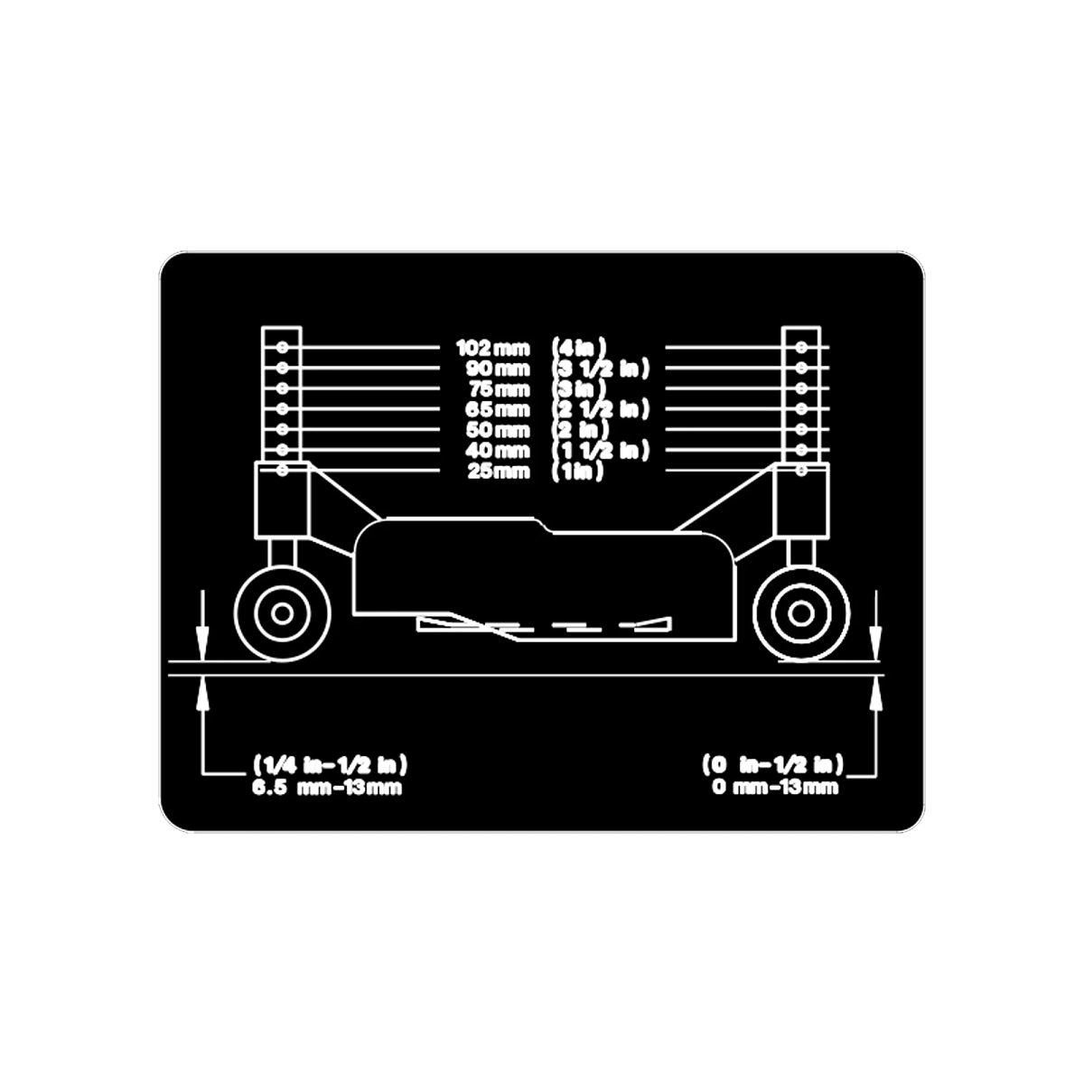 Label, Gage Wheel