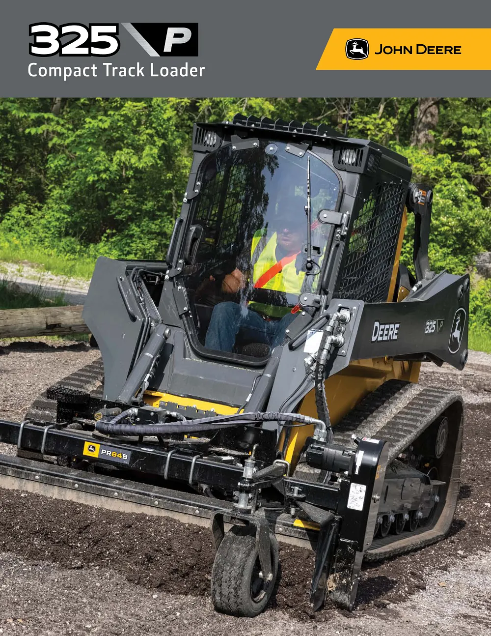 325 P-Tier Compact Track Loader Brochure cover