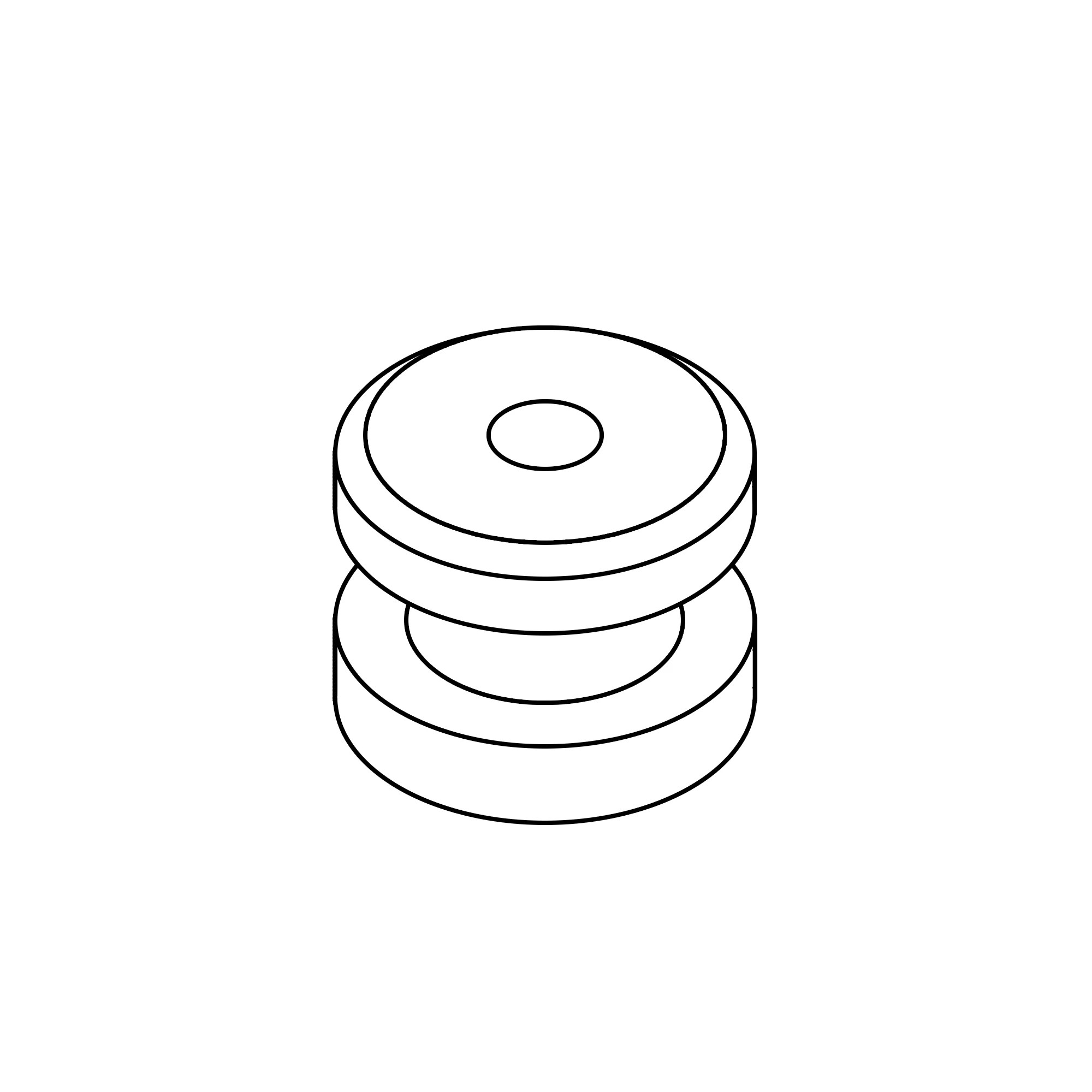 John Deere Engine Mounting Isolator - FF511891