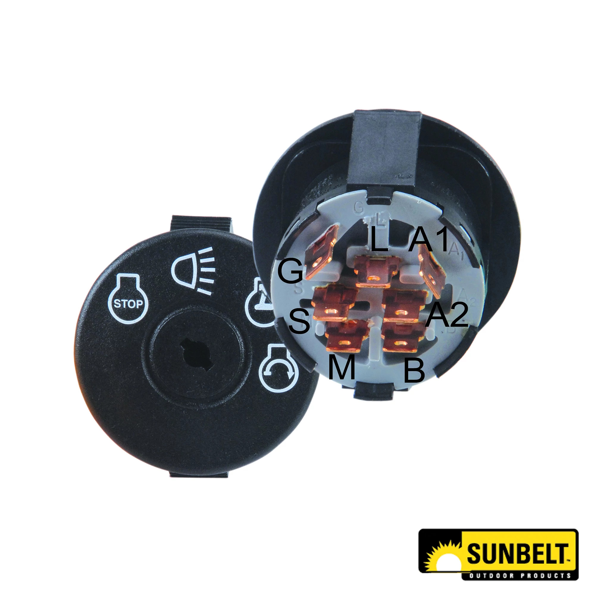 Sunbelt Rotary Ignition Switch - A-B160025