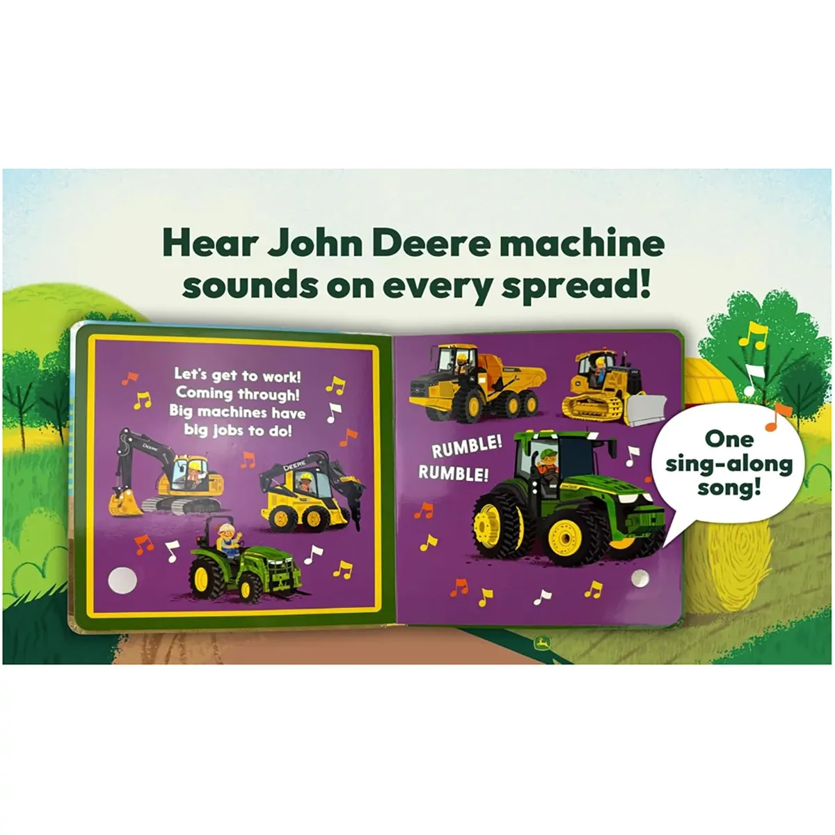 Dig! Dump! Beep! A Listen, Touch and Feel Board Book With Touch and Sound Elements