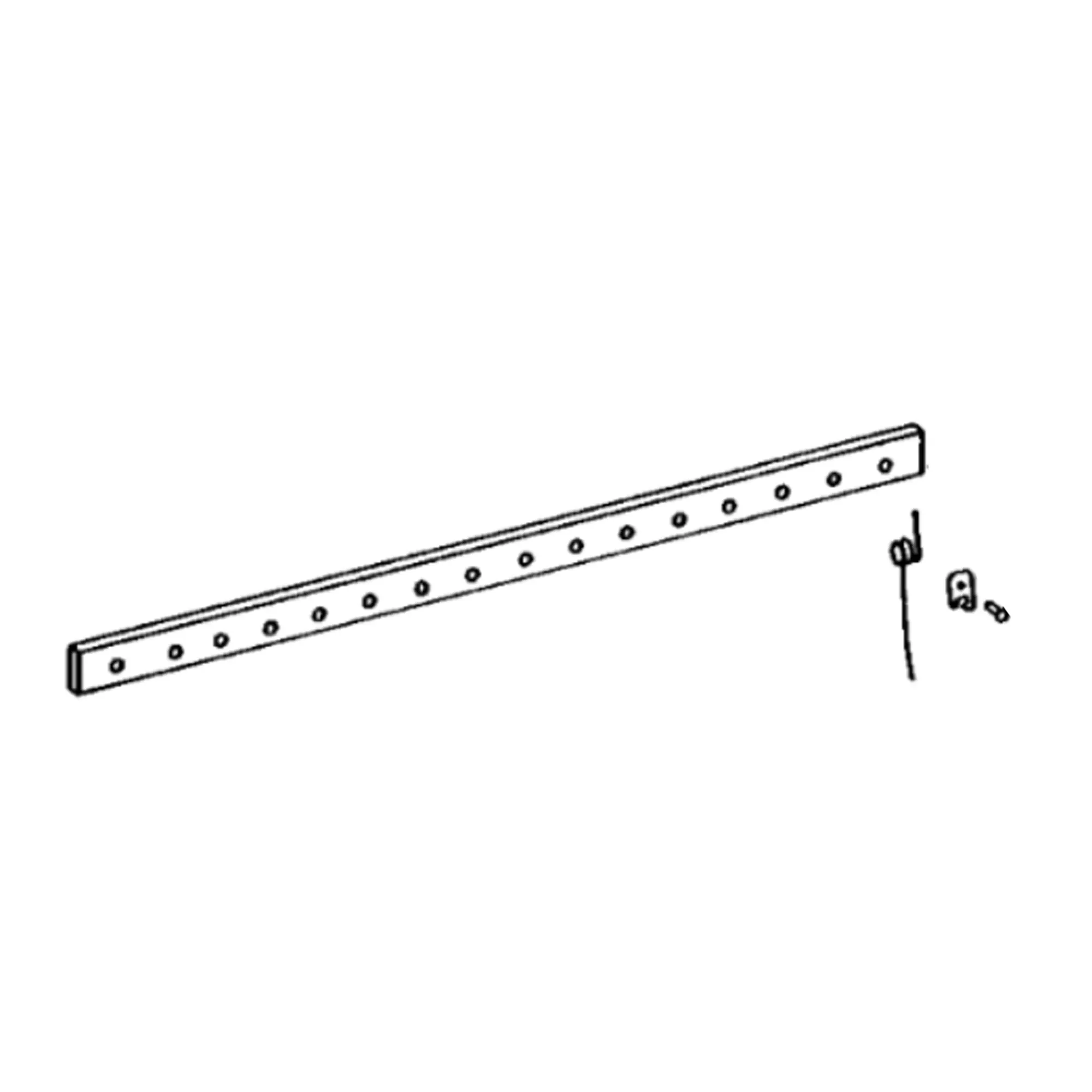 John Deere Center Pickup Reel Slat - AH97190