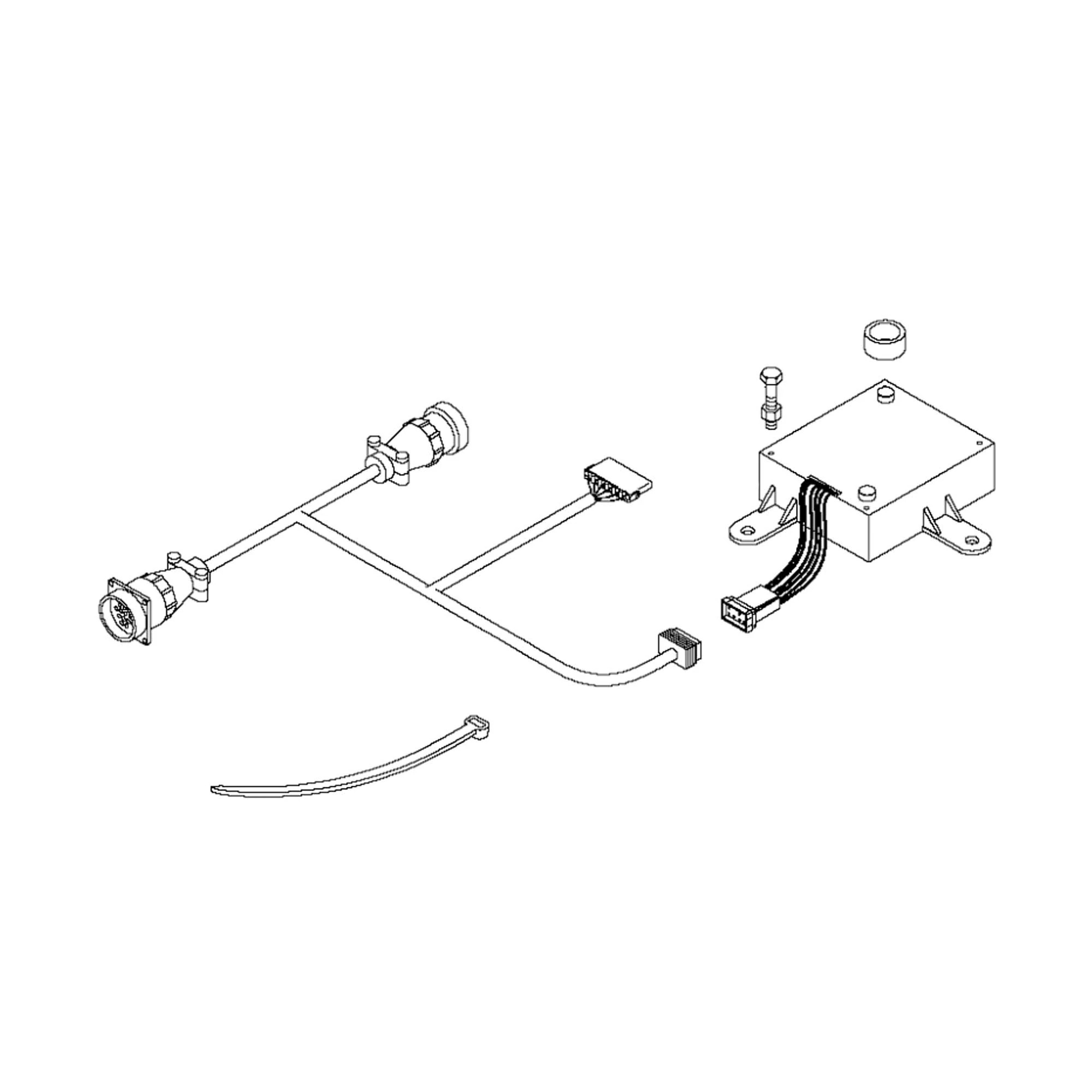 John Deere Auger Controller Fitting Kit - AH163979