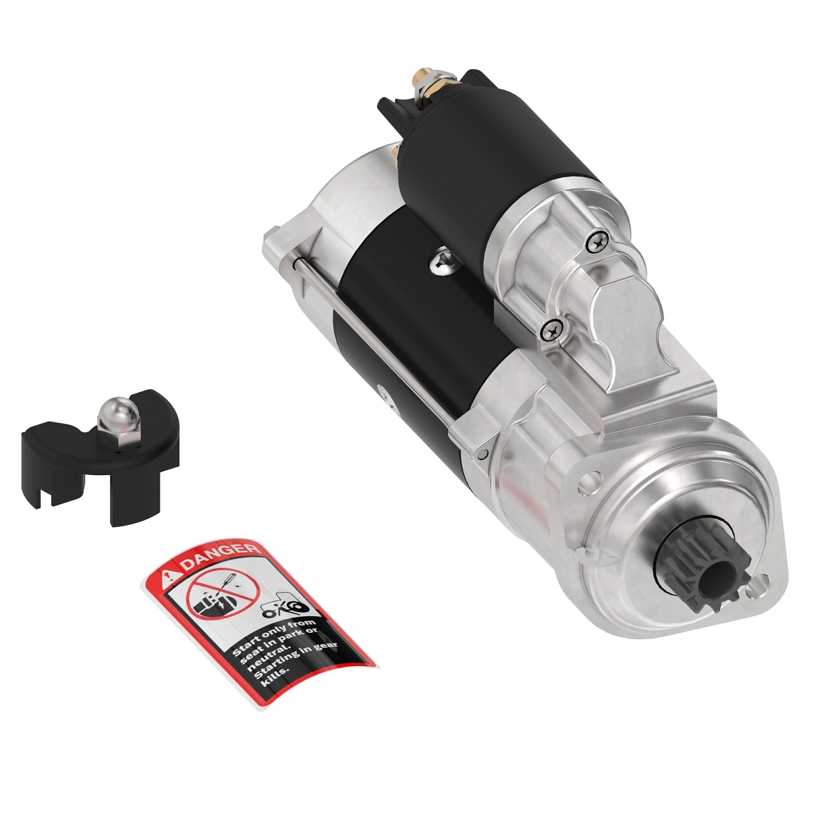 John Deere Reman REMAN Starter Motor, 12 Volts, 2.8 kW - SE501852