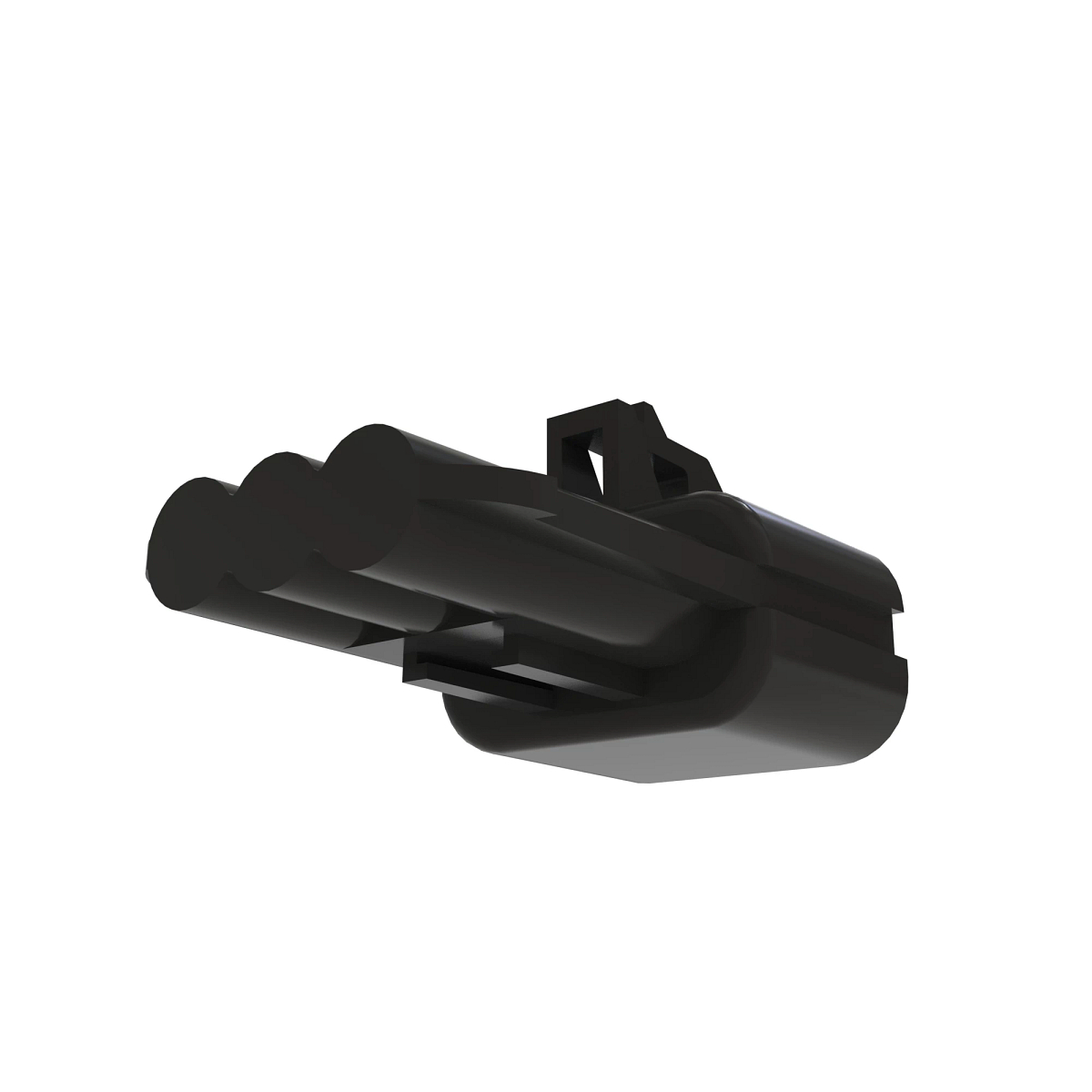 CONN DELPHI MP280 3W MS BLK NYLON