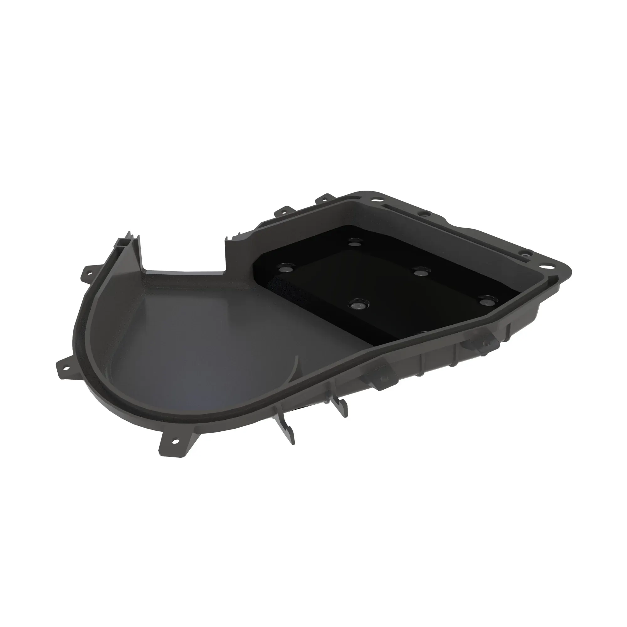 COVER MIXCHAMBER ASSY WITH ABSORBER INSULATION, HVAC