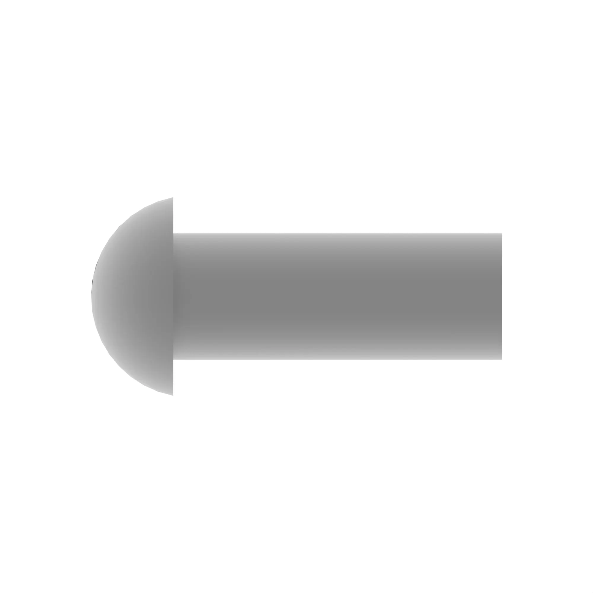 RIVET, SOLID, BUTTON HEAD