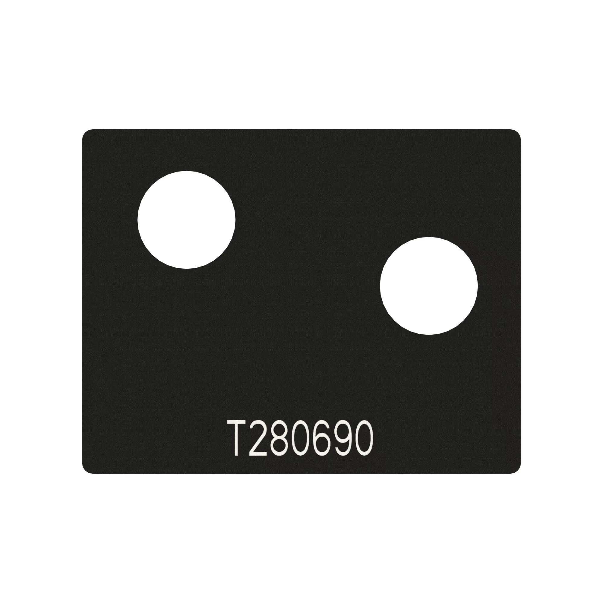 John Deere Pilot Control Plumbing Connections Label - T280690