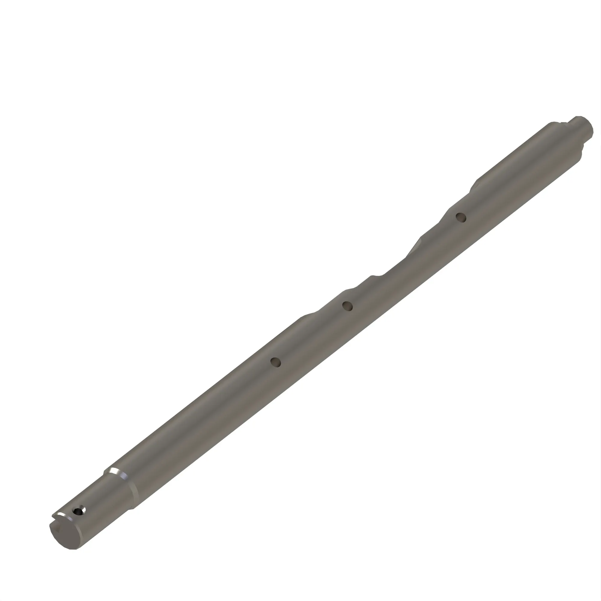 John Deere Lower Front Feed Roll Shaft - HXE32390