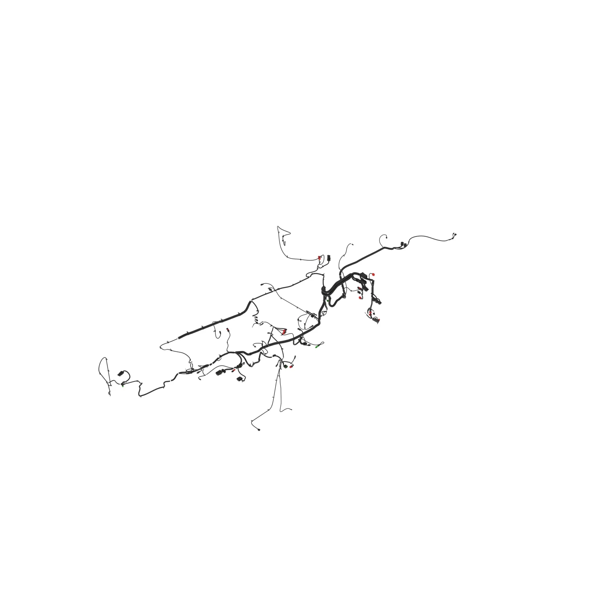 John Deere Final Tier 4 Chassis Wiring Harness - RE580656