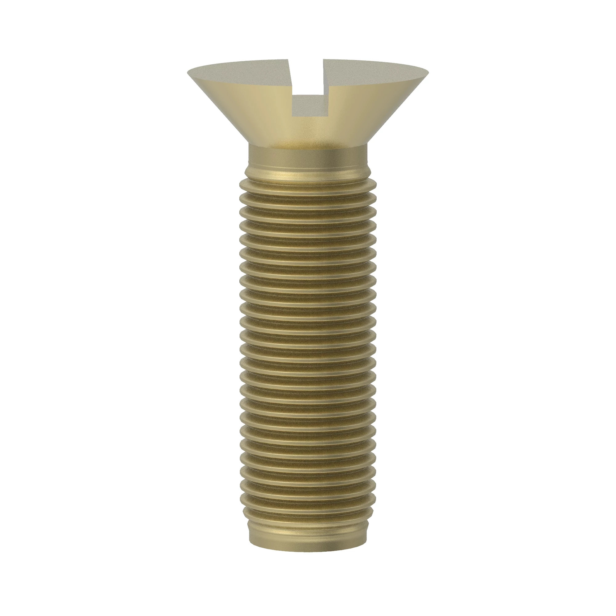 SCREW, SLOTTED FLAT COUNTERSUNK HD