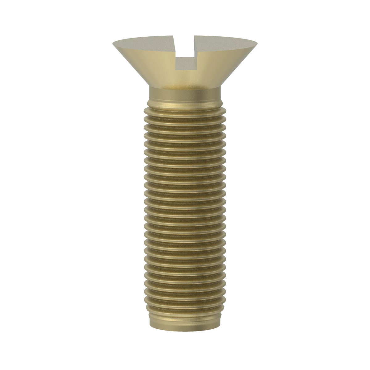 SCREW, SLOTTED FLAT COUNTERSUNK HD