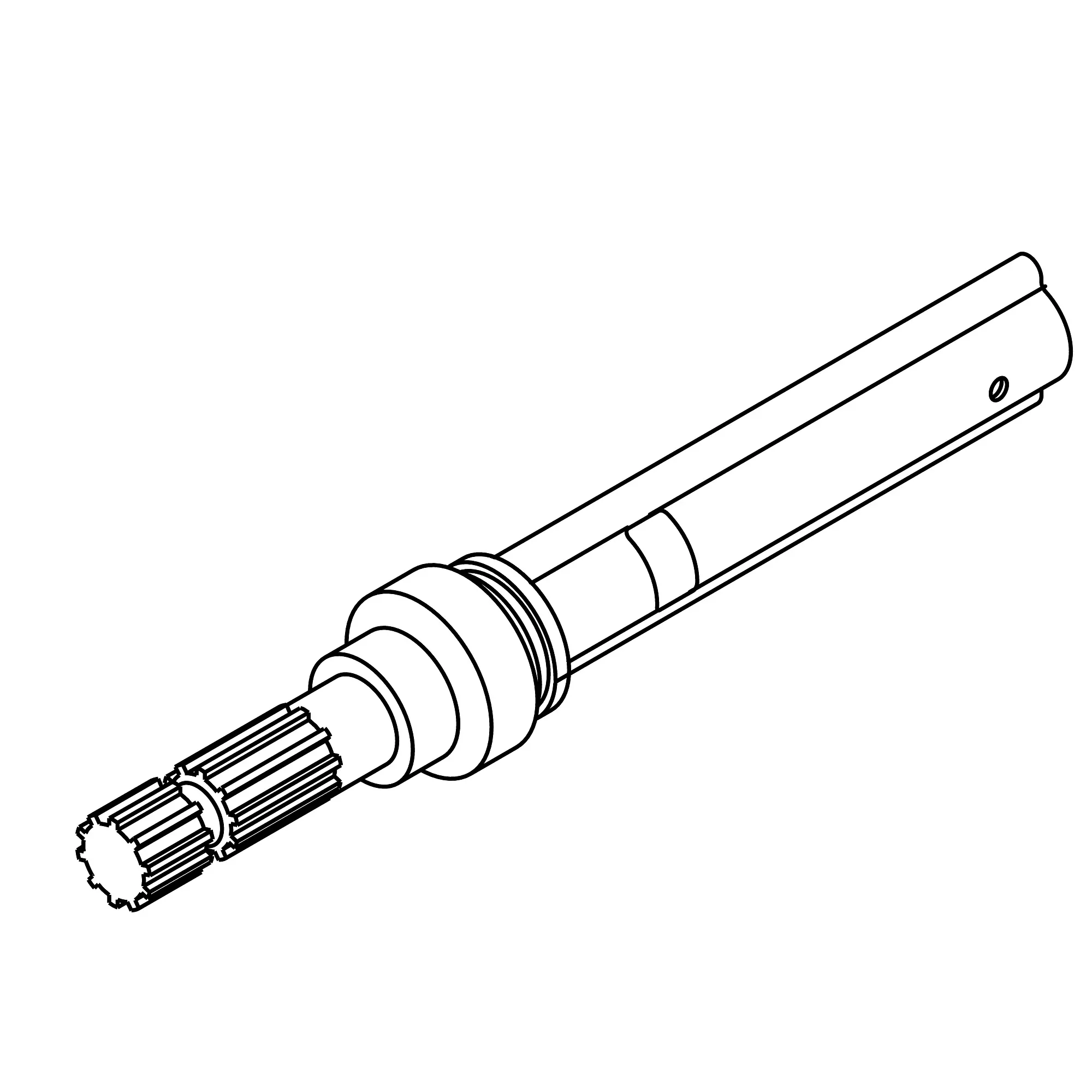 John Deere Yoke with Shaft - AW32512