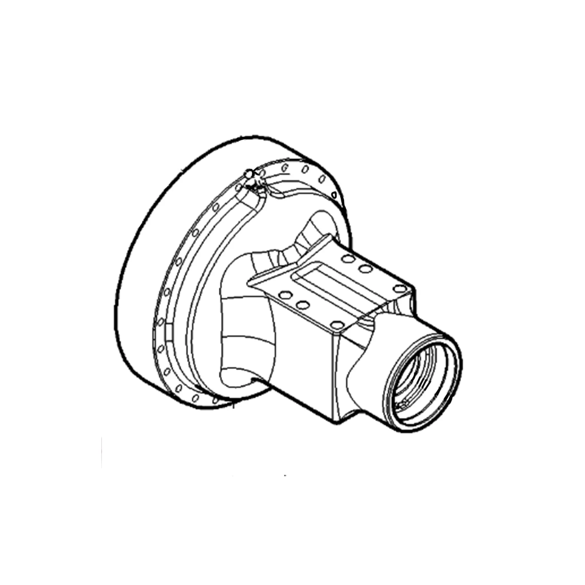 John Deere Rear Axle Housing - RE292203