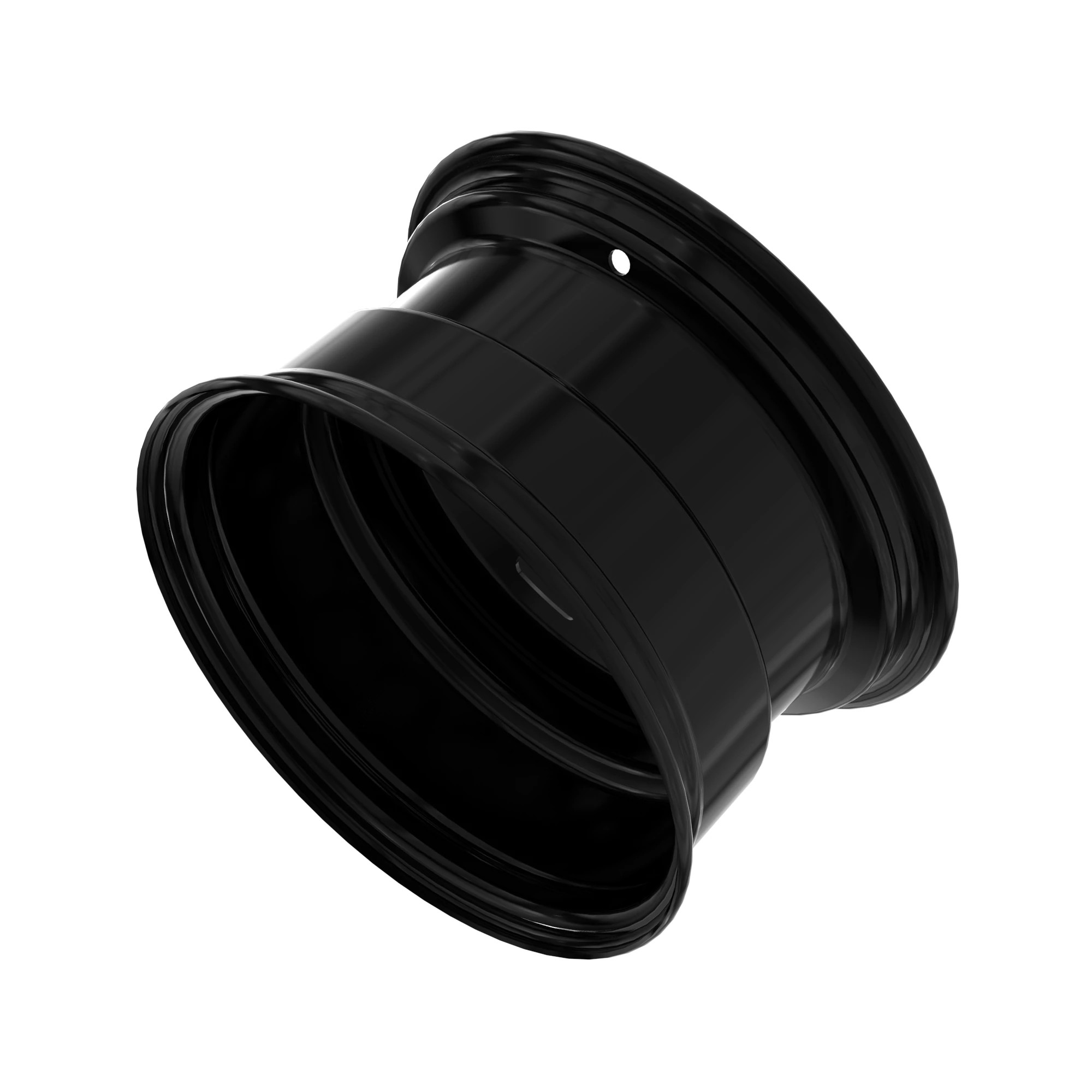 John Deere Front Black Wheel For, 12X7 - AM143509