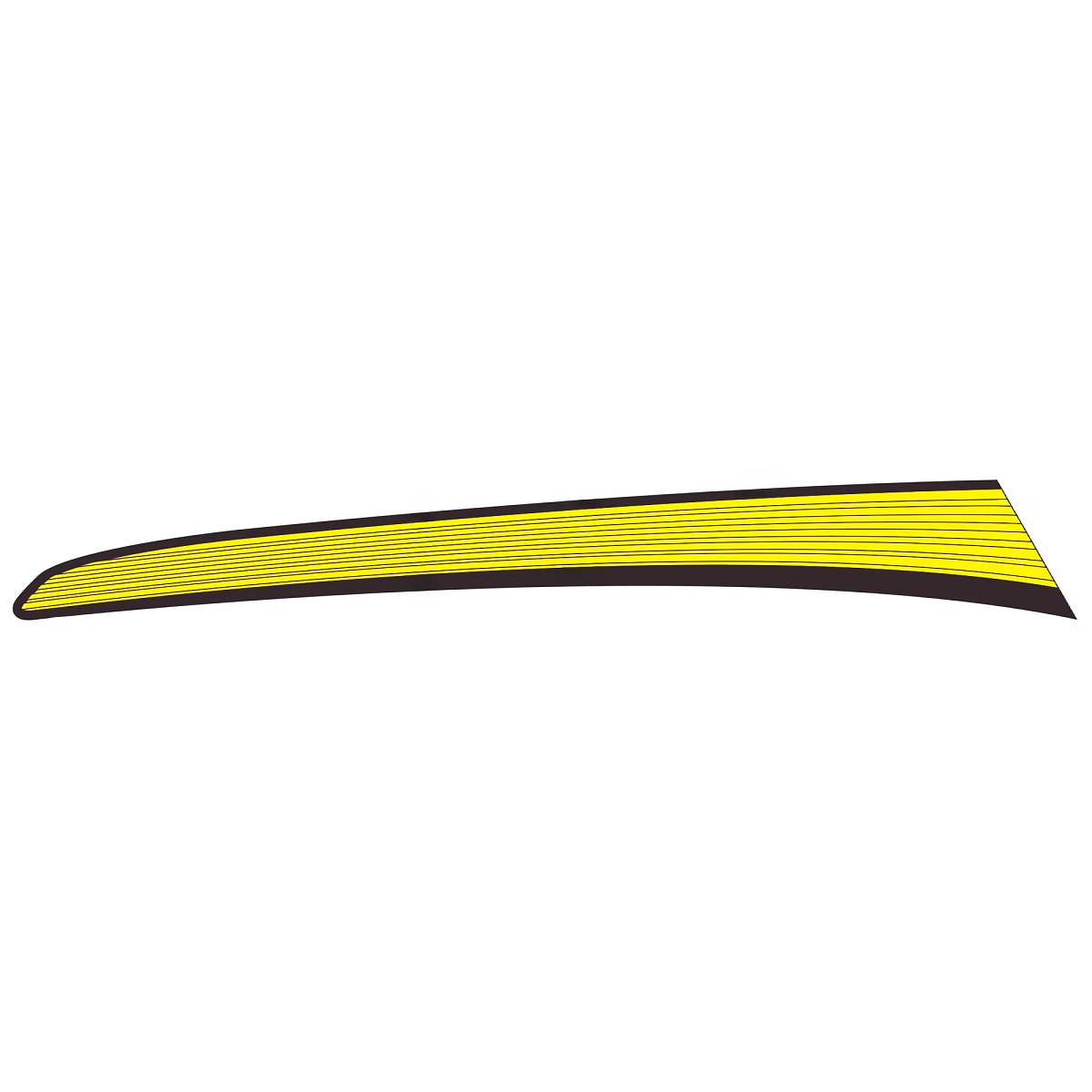 Label, Hood Stripe, LH