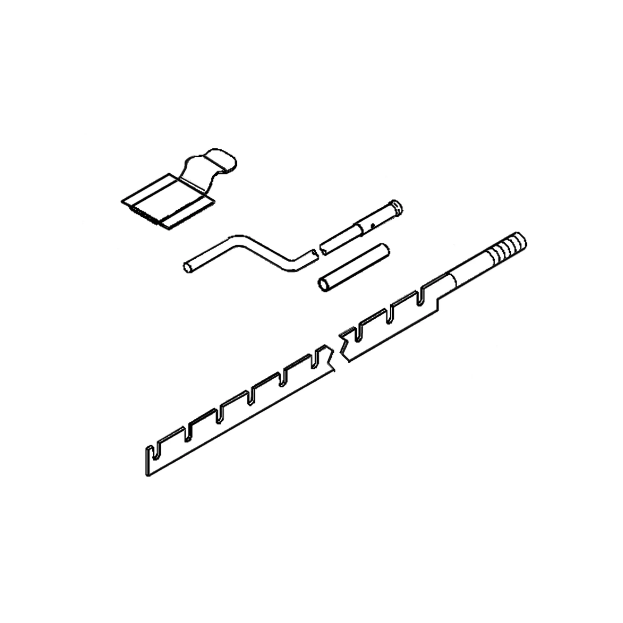John Deere Cleaning Shoe Adjuster Kit - AH202756
