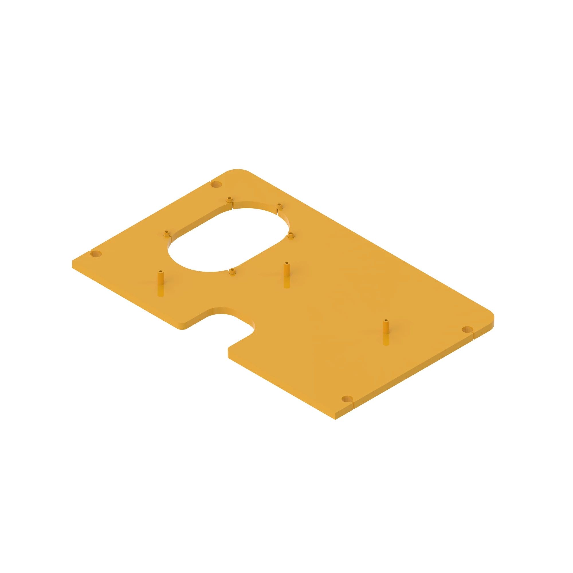 John Deere Frame Bottom Guard - AT393178