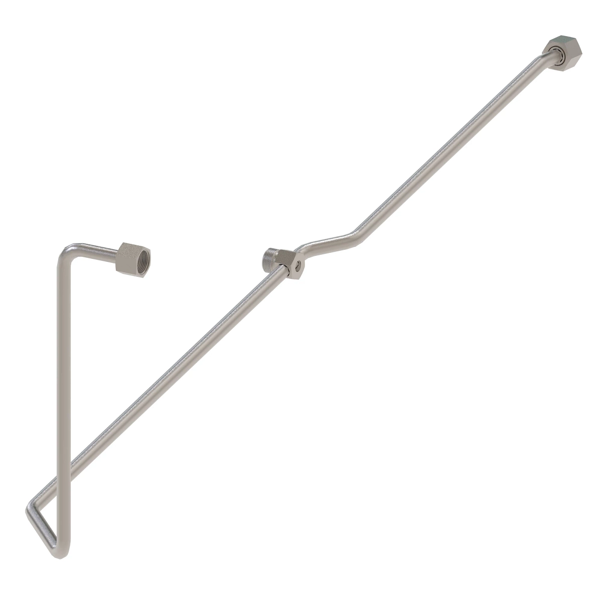 Oil Line, Steering, Ceres 2-Wd