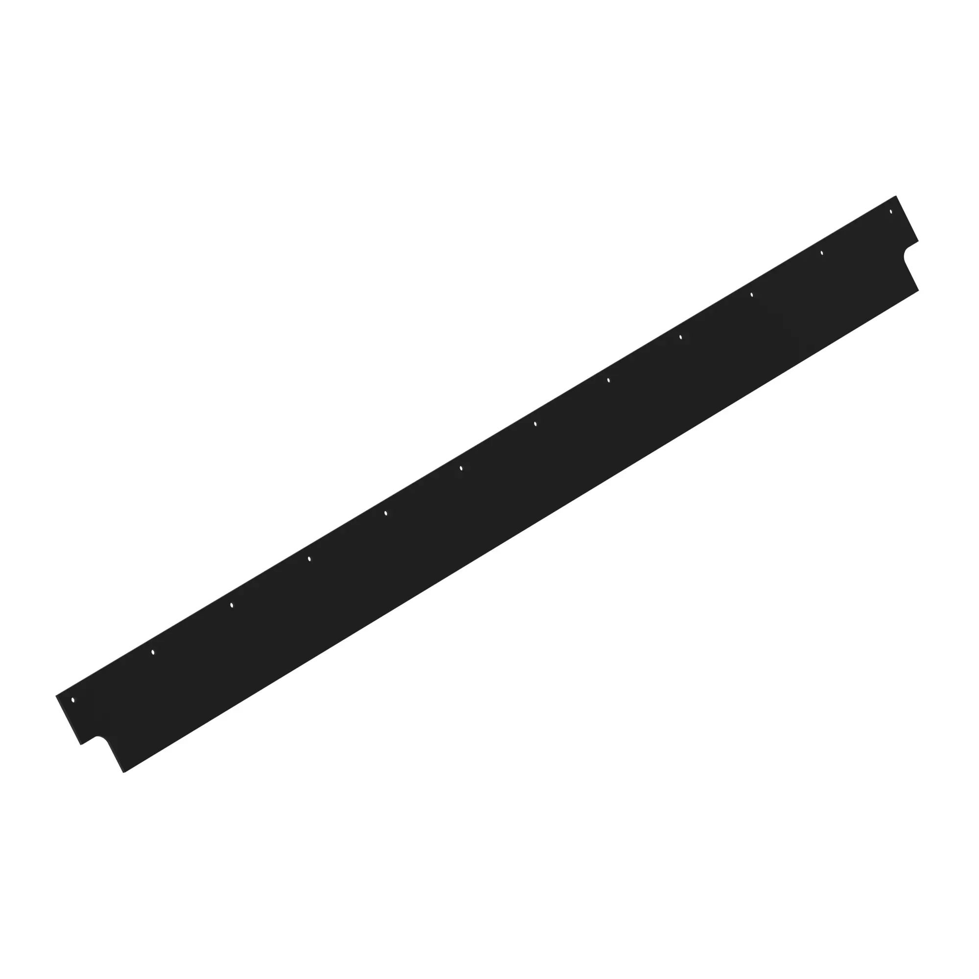 John Deere Upper Feeder House Seal Deflector - HXE126122