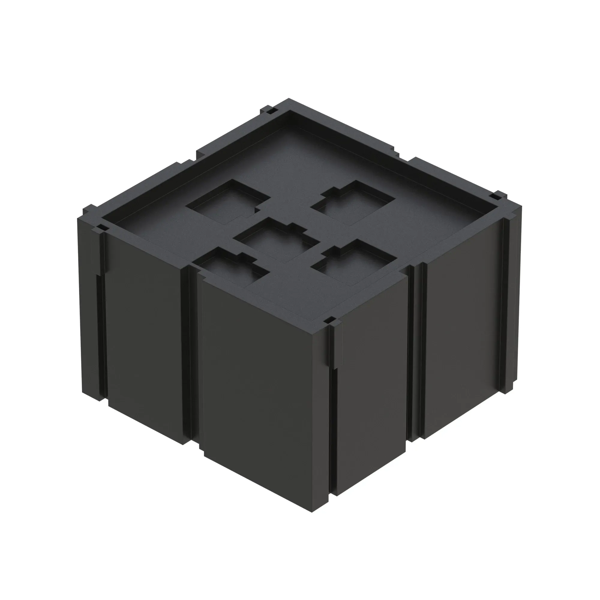 DILL 4WAY MODULE UNSLD NEUTRAL PLST