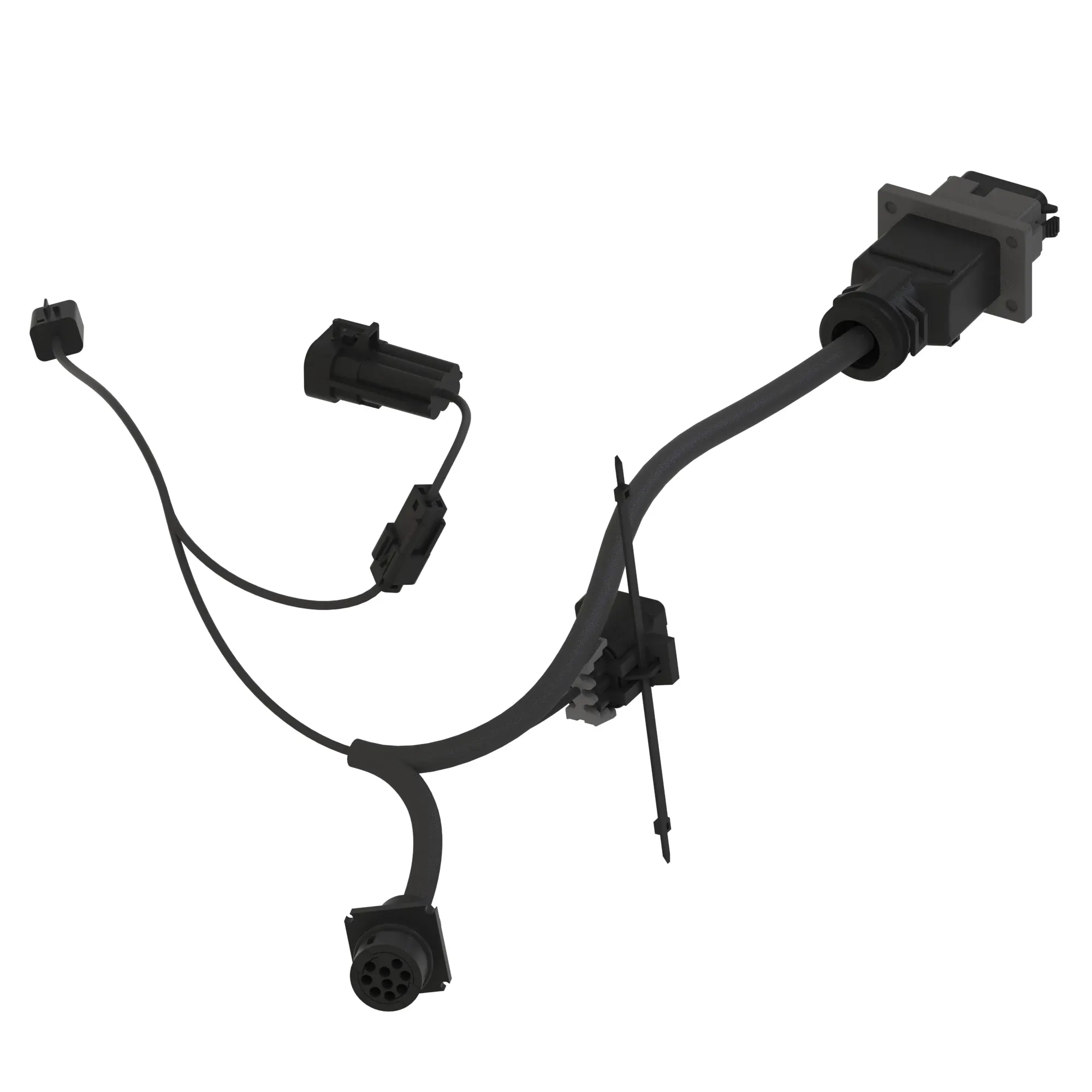 John Deere Right Side Mirror Wiring Harness - SJ19146