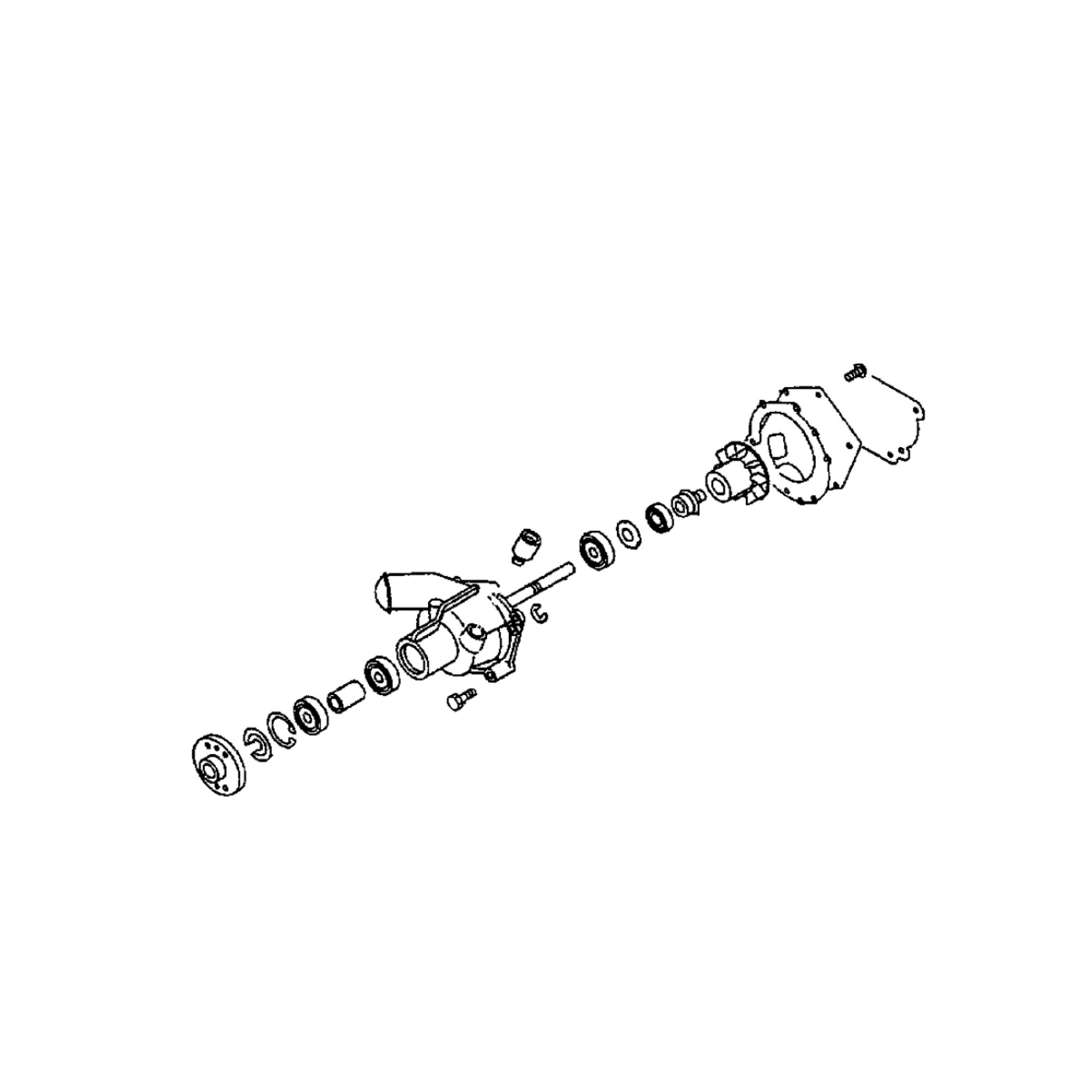 John Deere Water Pump - 8972530281