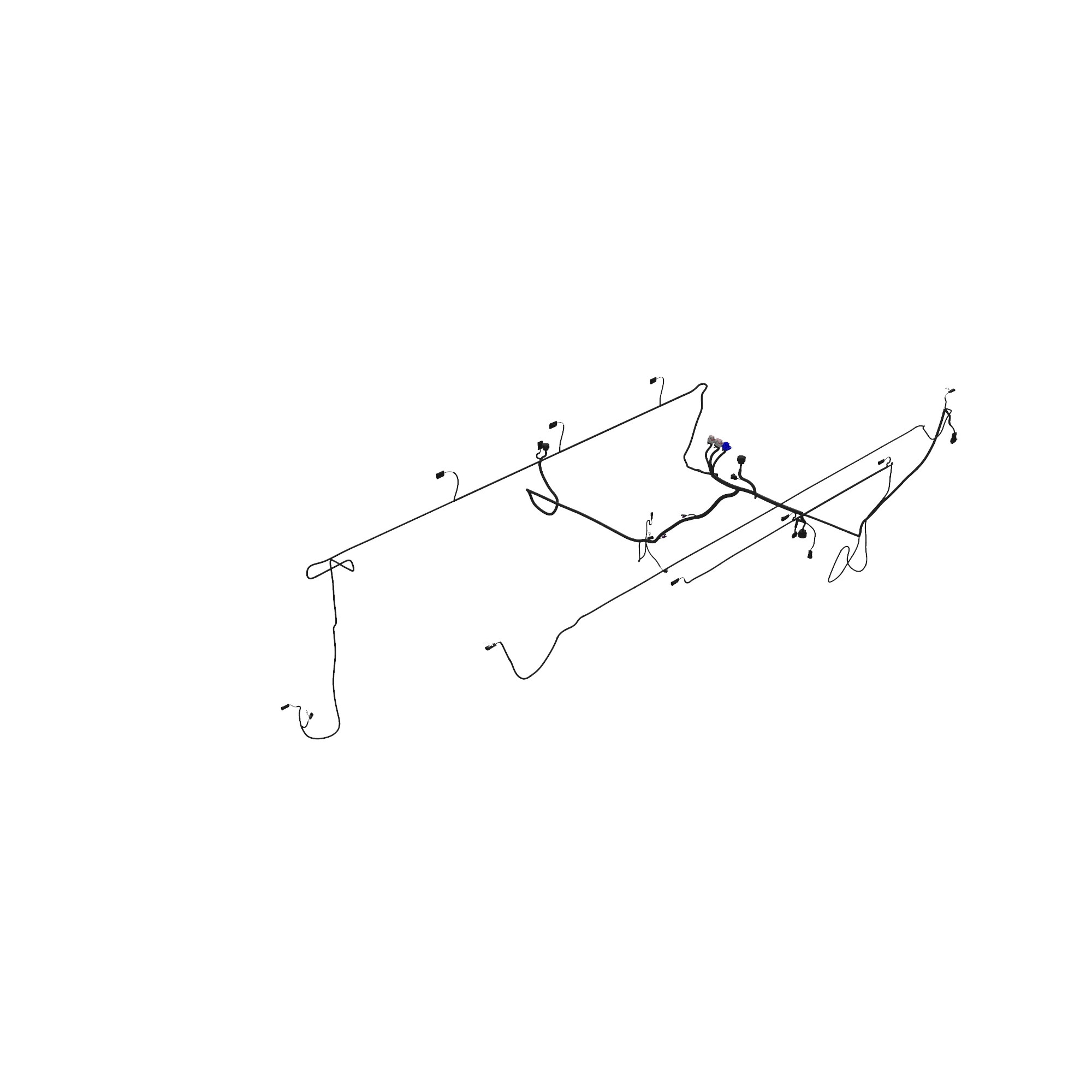 John Deere Feeder Wiring Harness - AKK20701