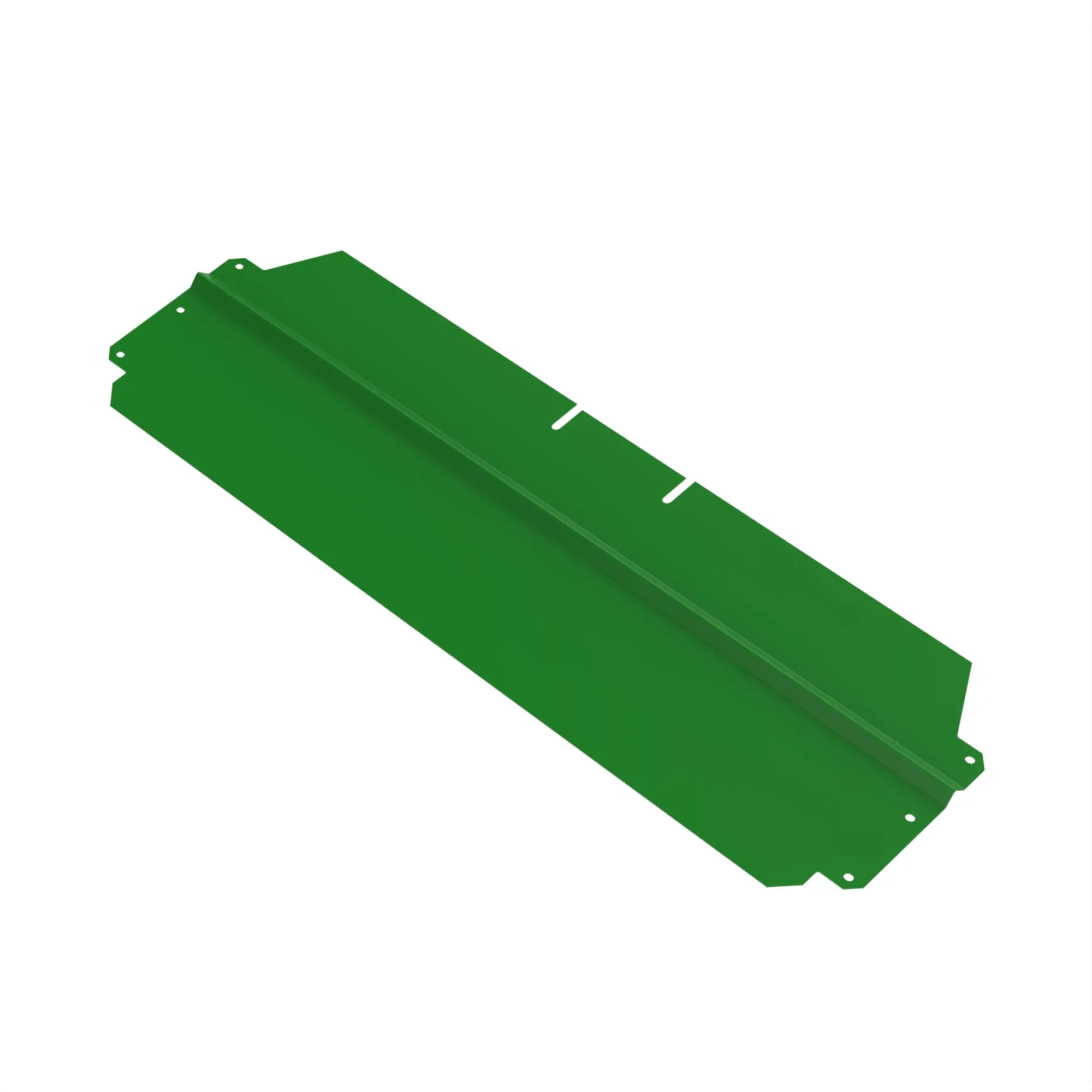 John Deere Stainless Steel Narrow Discharge Deflector - H203056