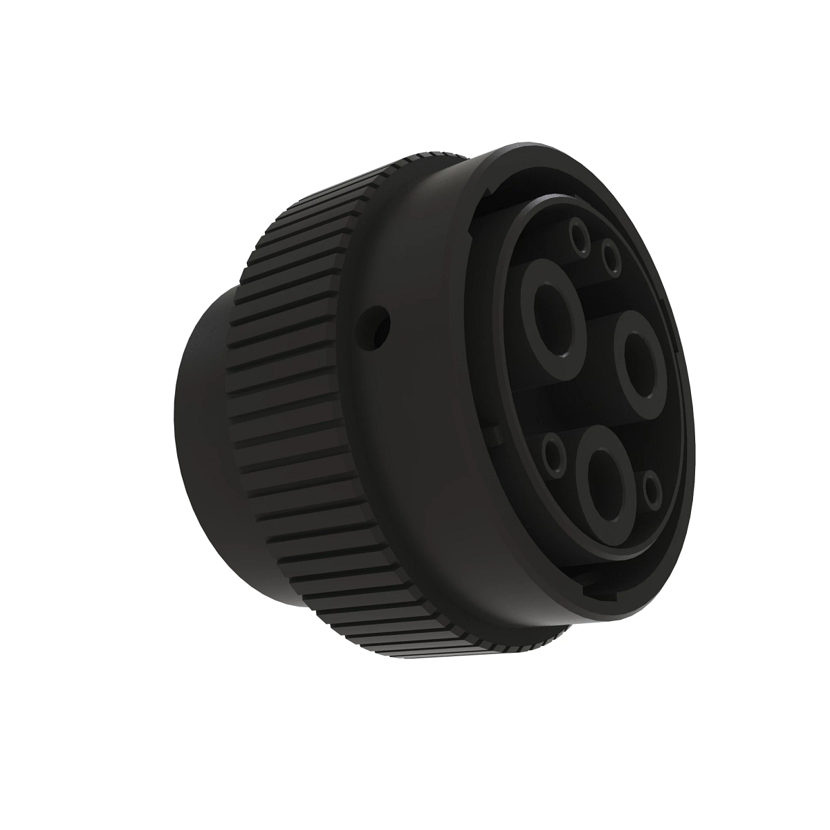 CONN DEUTSCH HDP20 7W MS BLK PLSTC