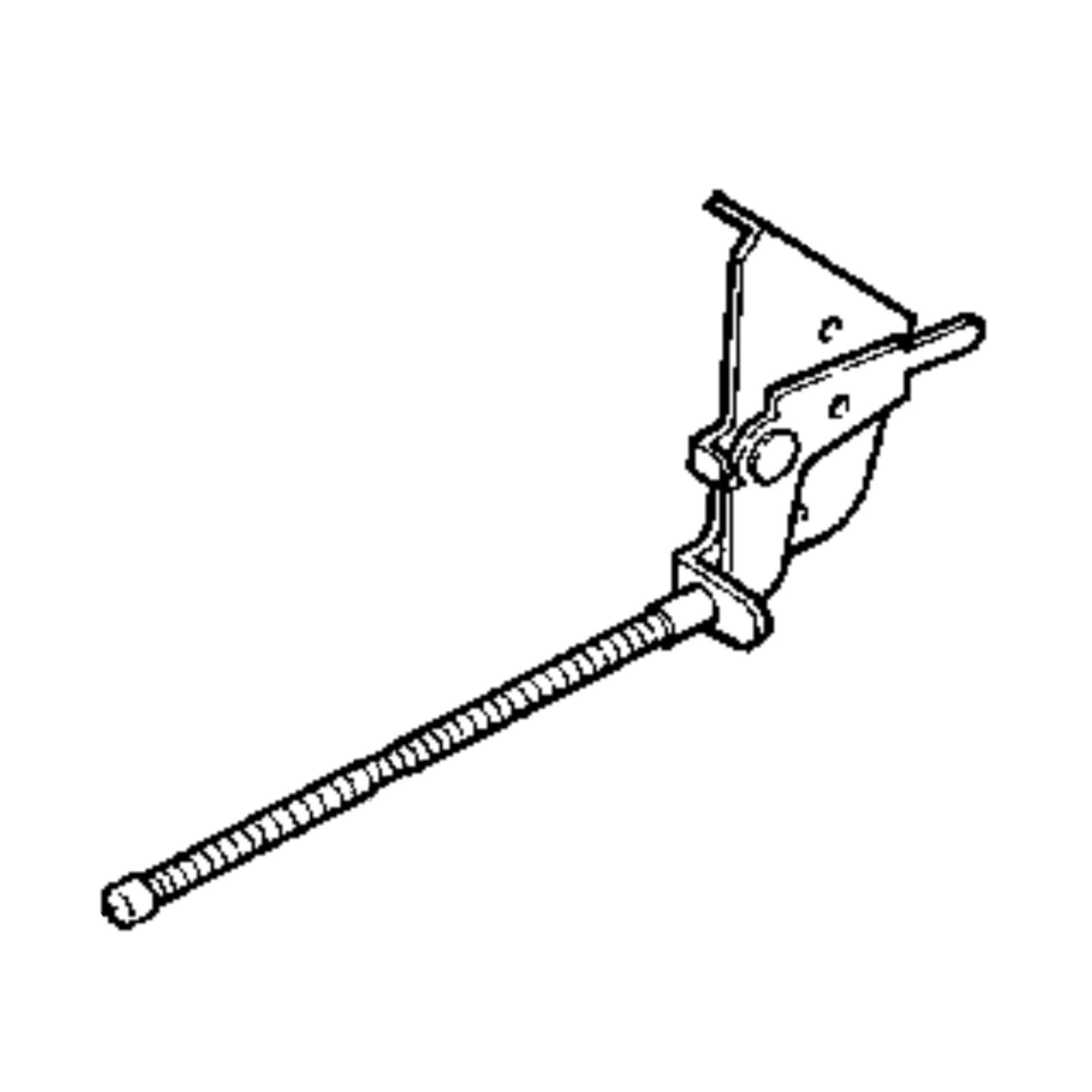 John Deere Throttle Control Push Pull Cable - AM106135