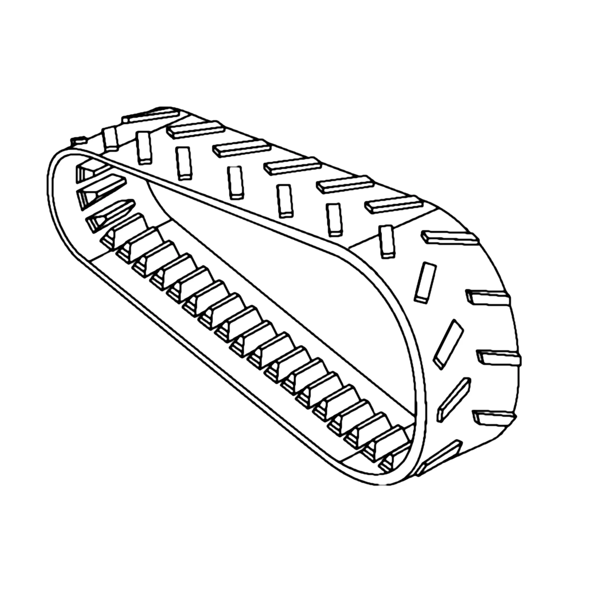 John Deere Rubber Track, 25 inch wide - R241745