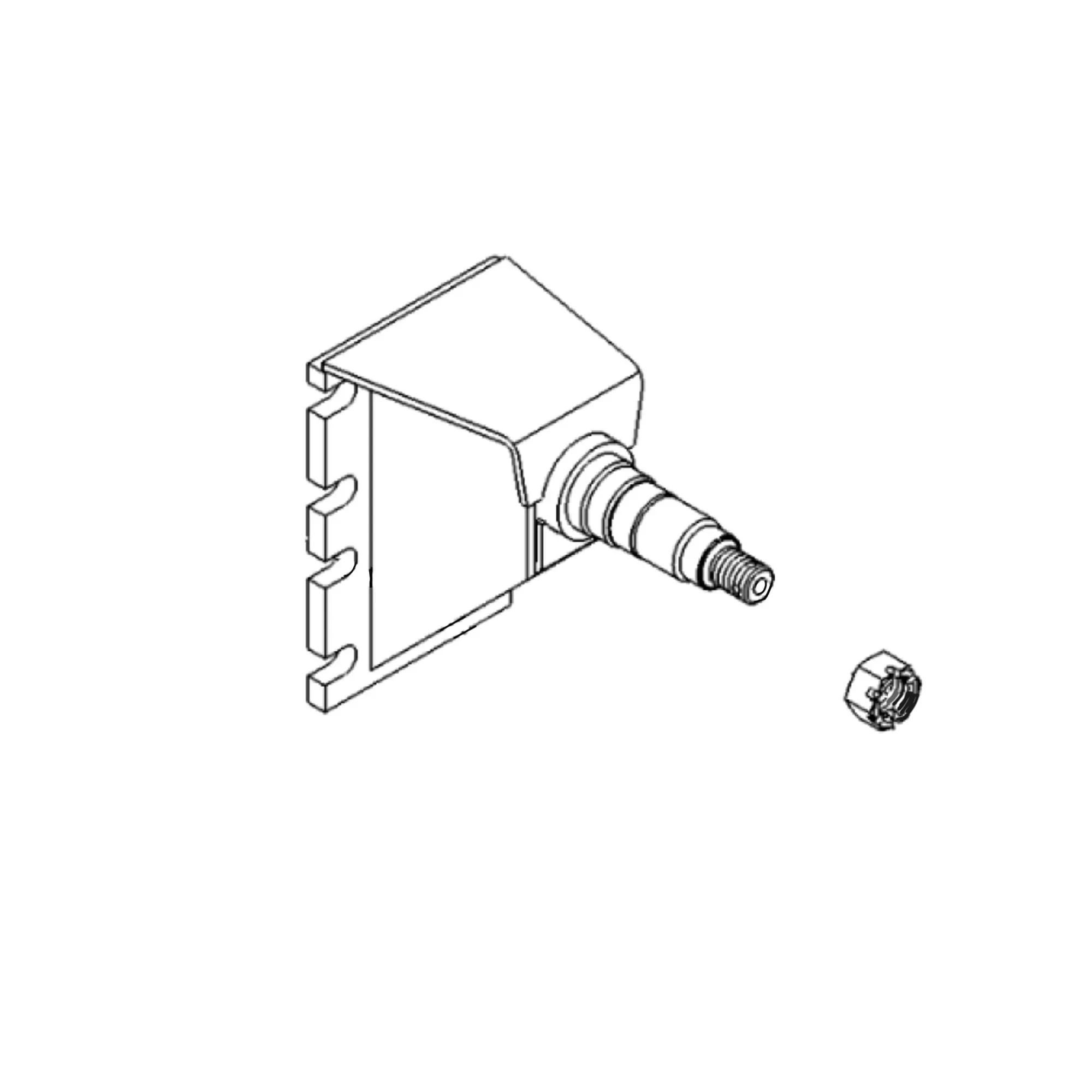 John Deere Small Hub Spindle - AE45370