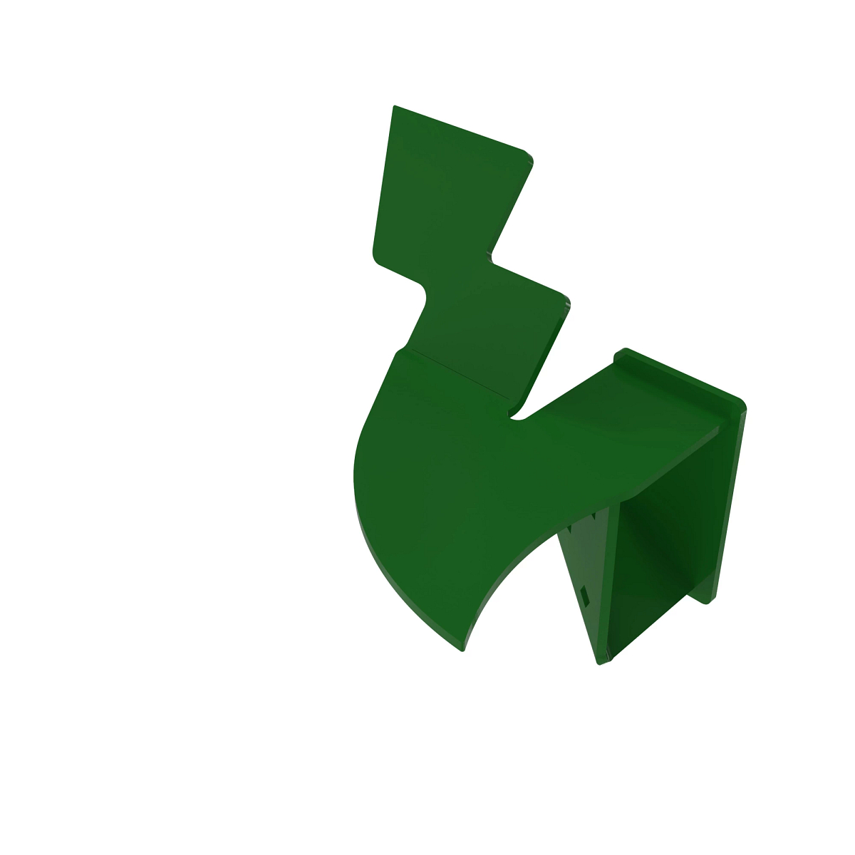 John Deere Drum Stripper Bracket, Right Side - AE73053