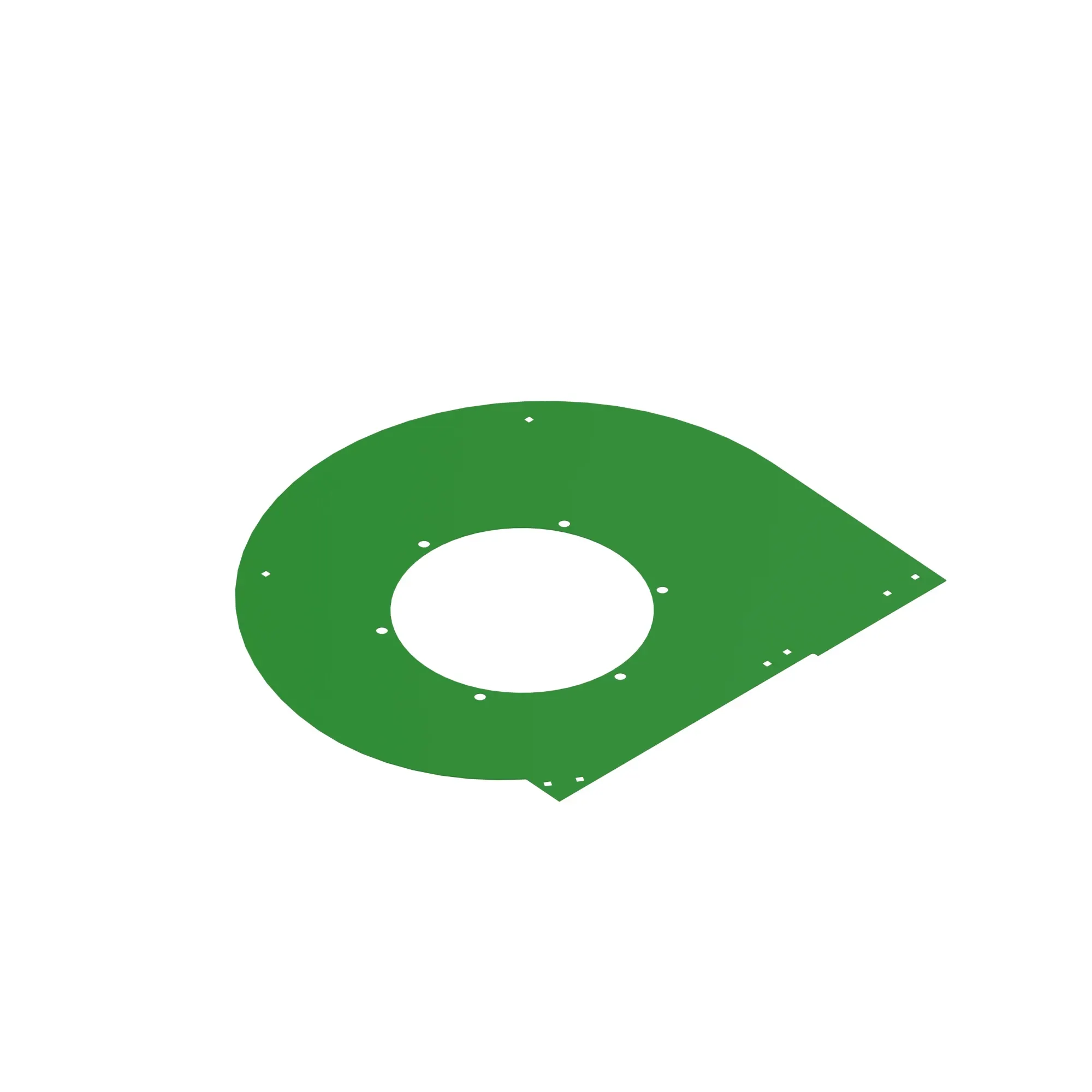 John Deere Fan Housing Sheet - N116690