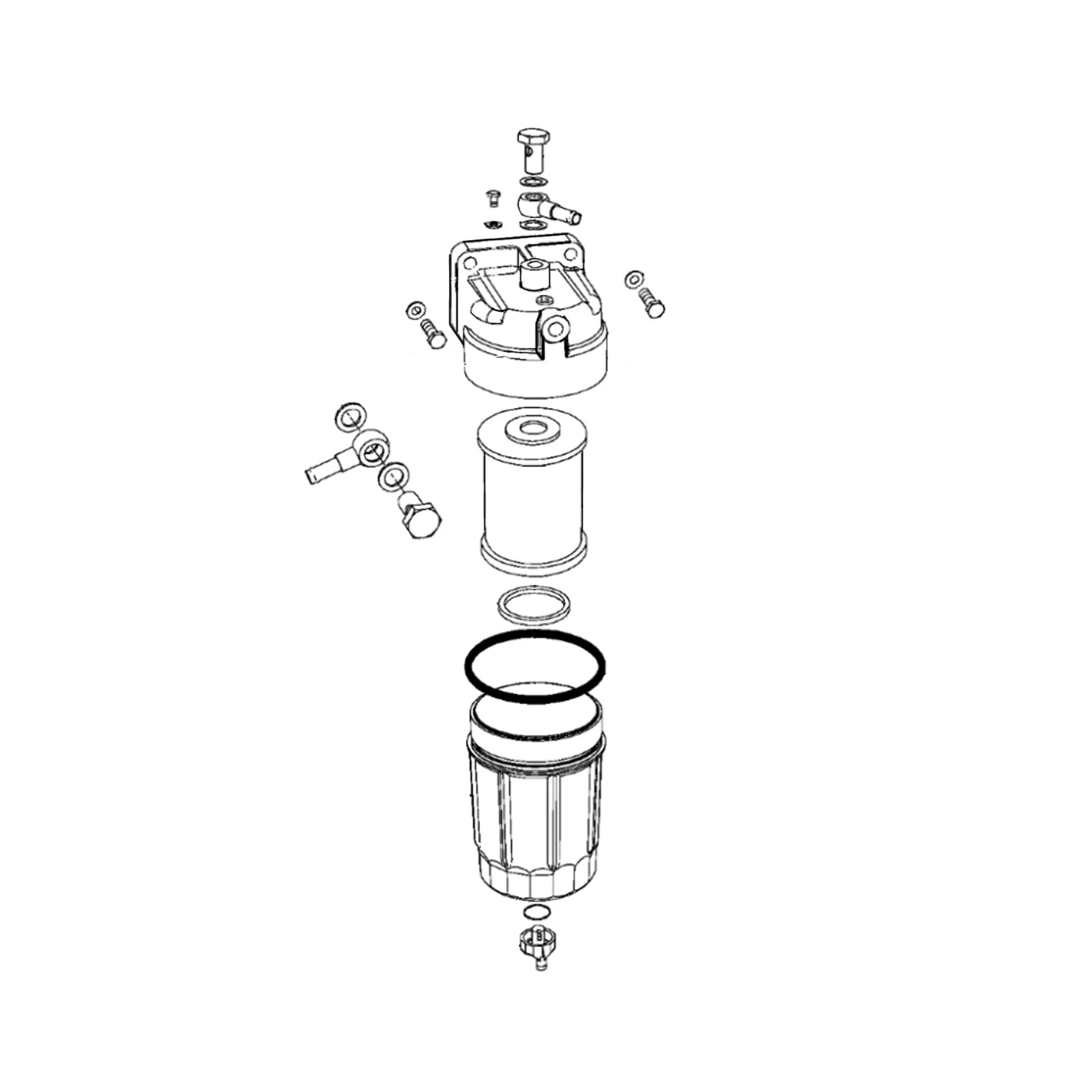 John Deere Fuel-Water Separator Assembly - 4679980