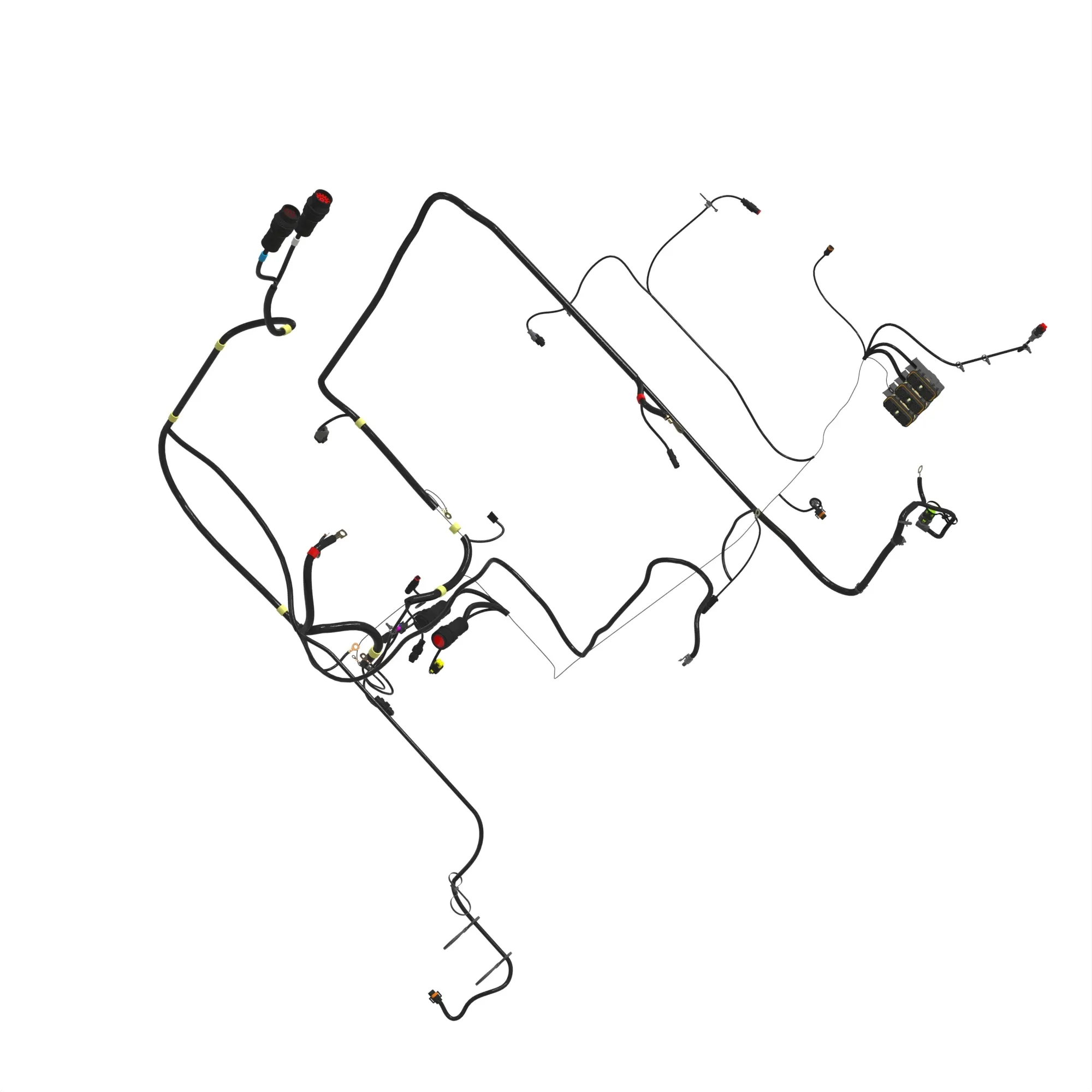 WIRING HARNESS, ENGINE 6.8L T3, STS