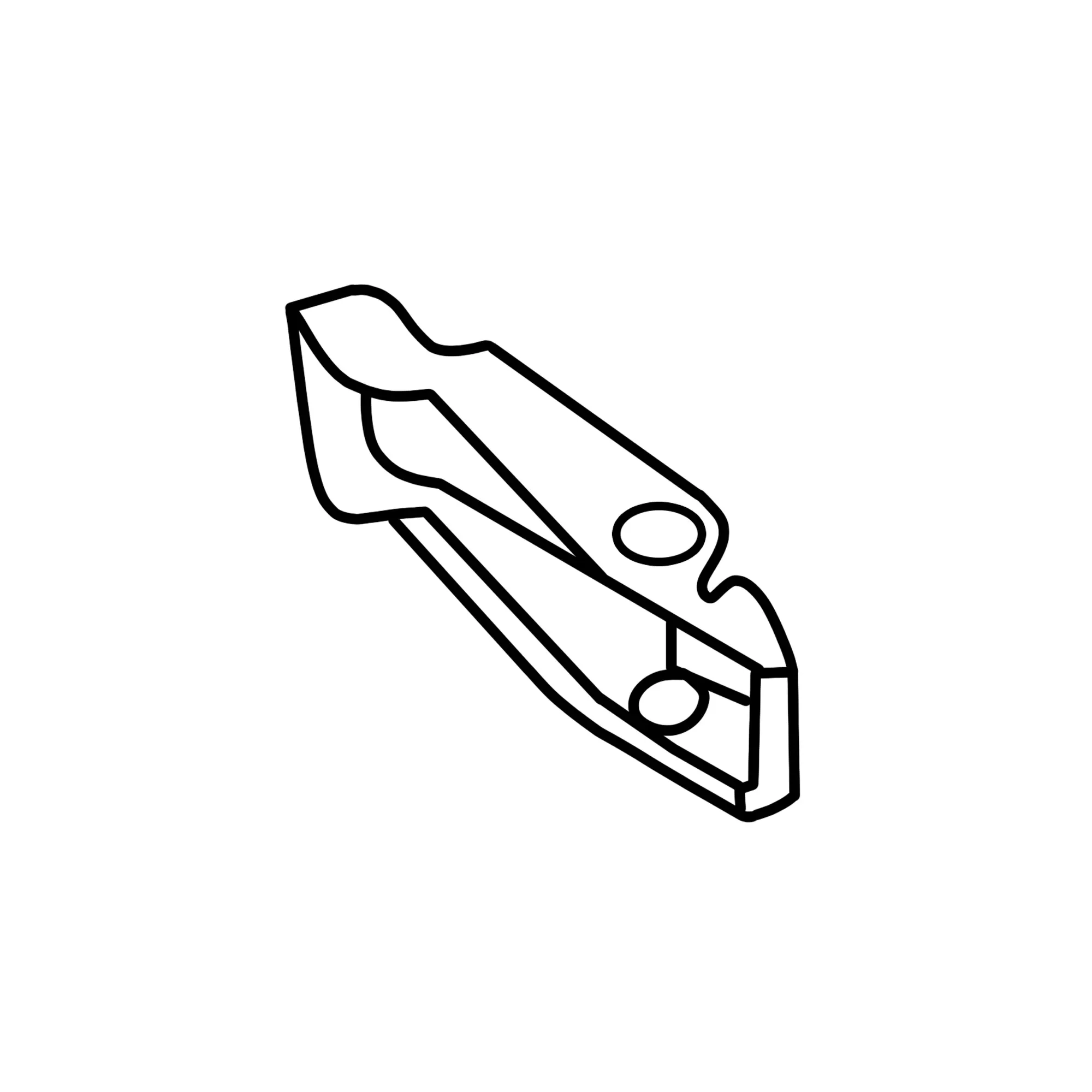 John Deere PTO Operating Clutch Lever - R96514