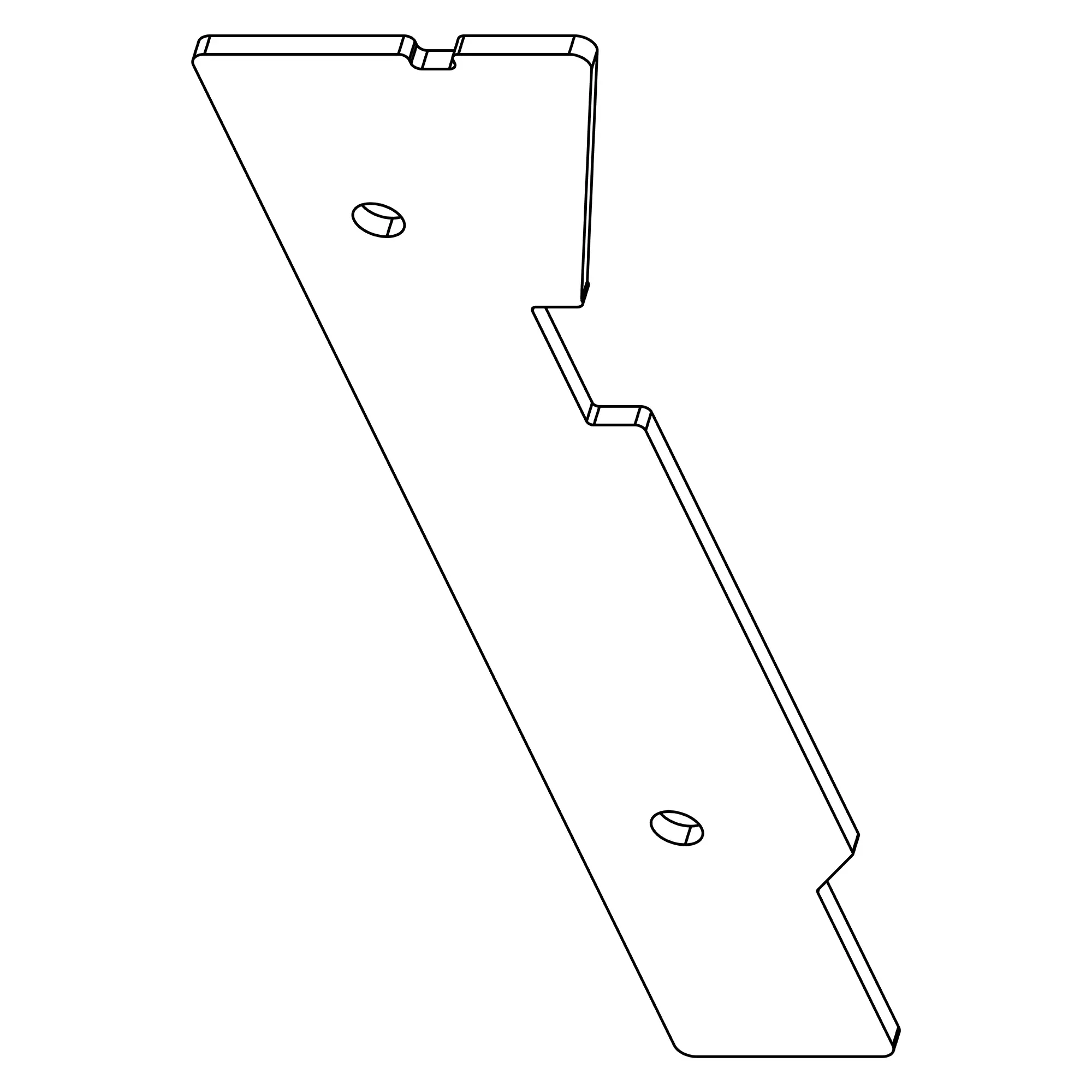 John Deere Feed Unit Bracket - FH335383
