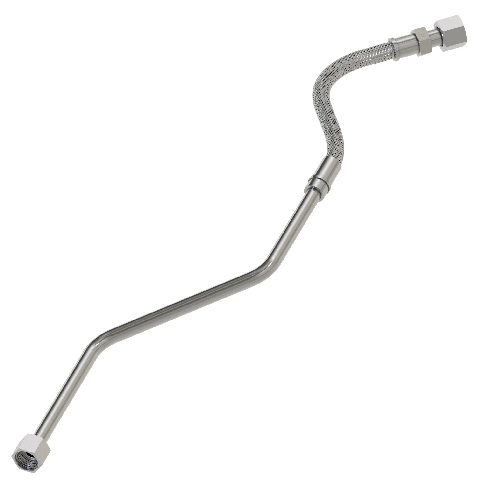 John Deere Air Compressor Coolant Line - DZ120816